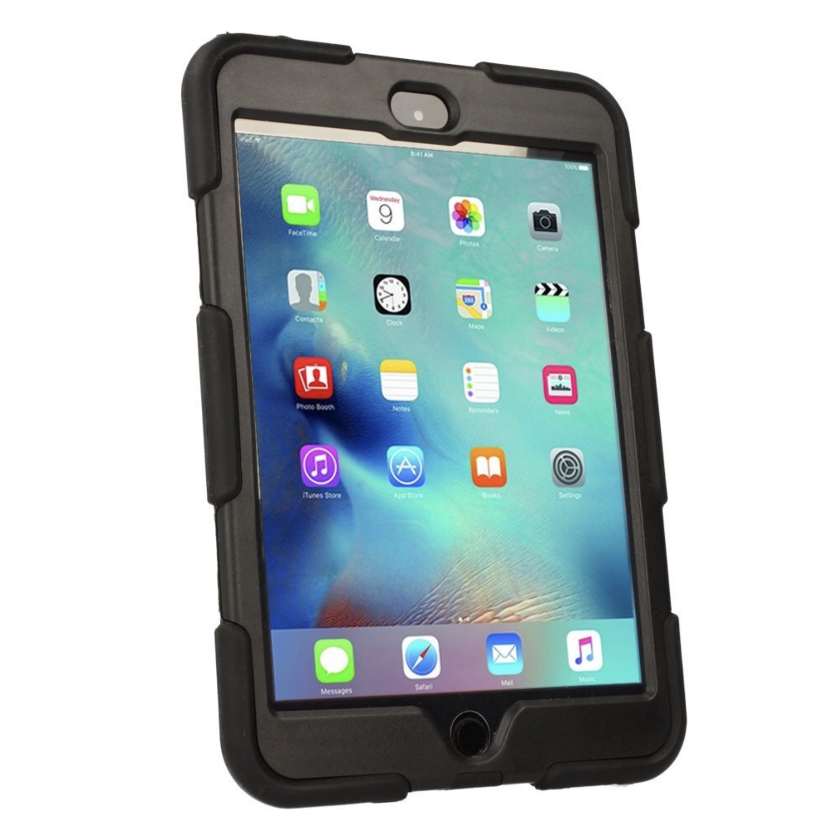 iPad Mini 4 Coque renforcee Vegas avec film rigide de protection ecran