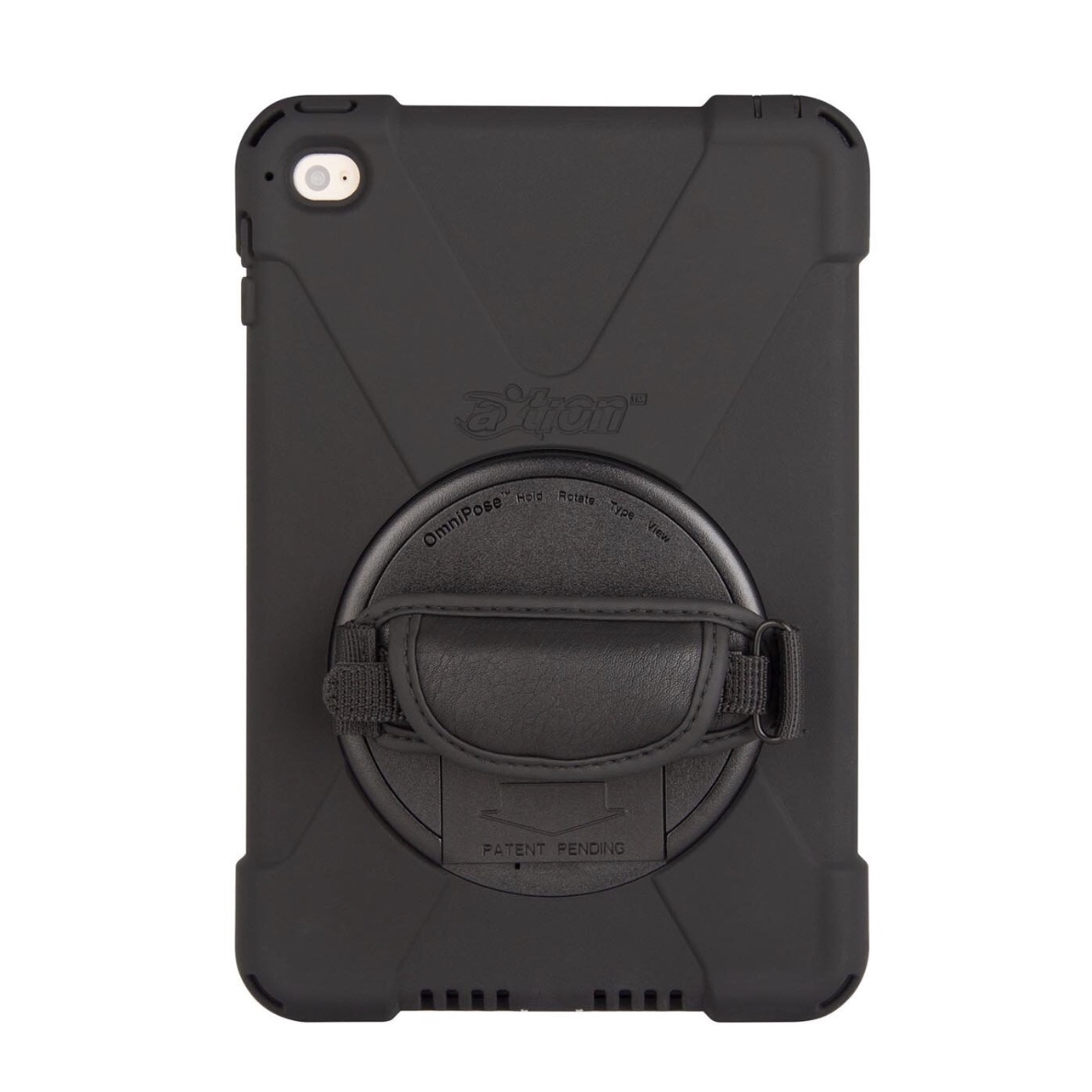 iPAD Mini 4 7.9 pouces Coque de protection Sangle main et film ecran