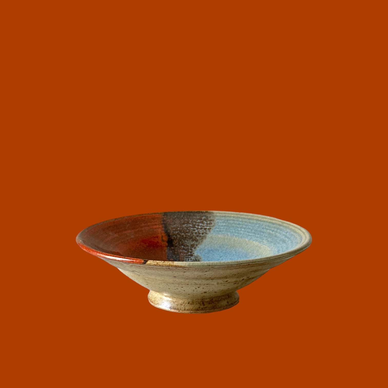 Coupelle Brune & Bleue (16x5cm)
