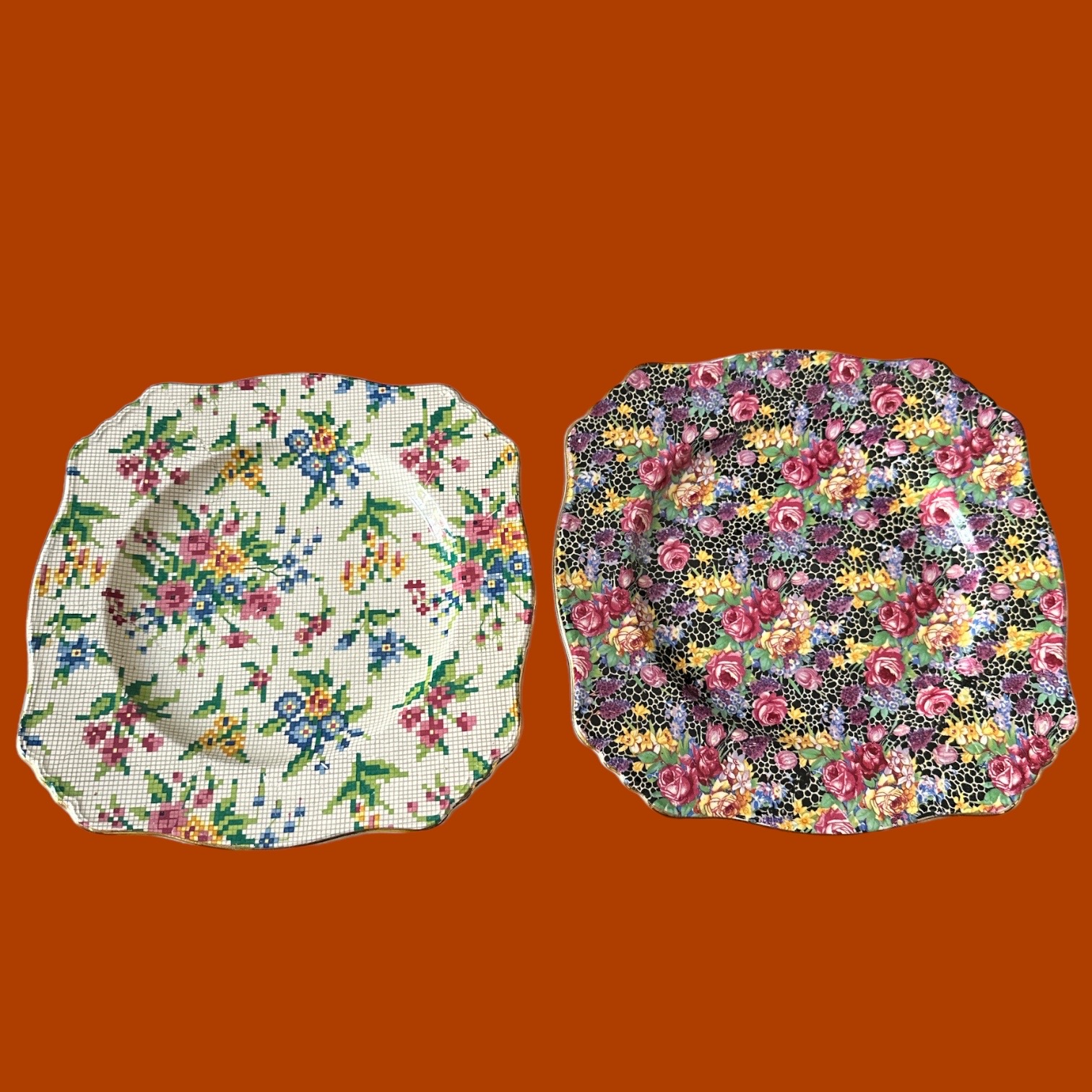 Assiettes Royal Winton Grimwades (20x20cm)