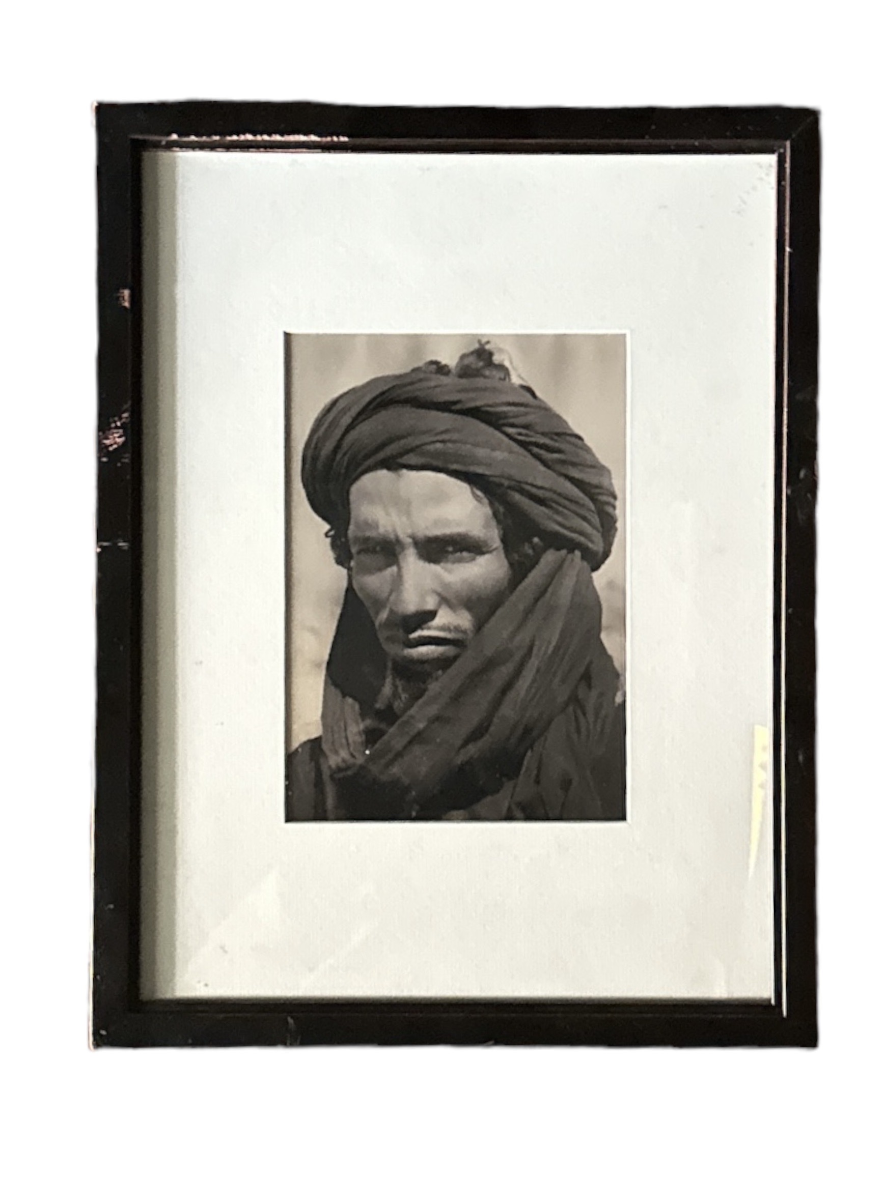 Photographie Originale et son encadrement. BroPh1. La Route des Rois. Brocante
