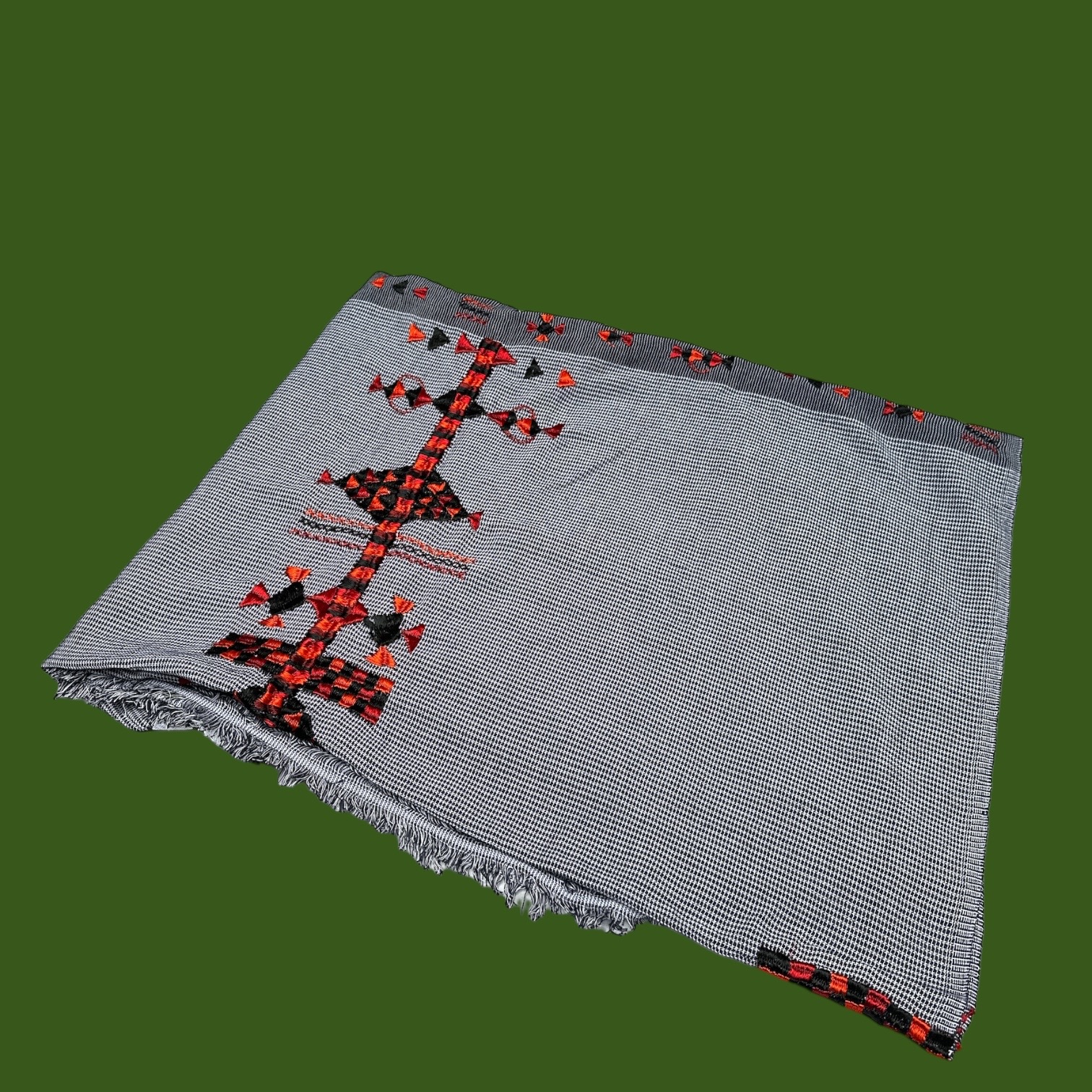 Voile Shali brodé (200x85cm)