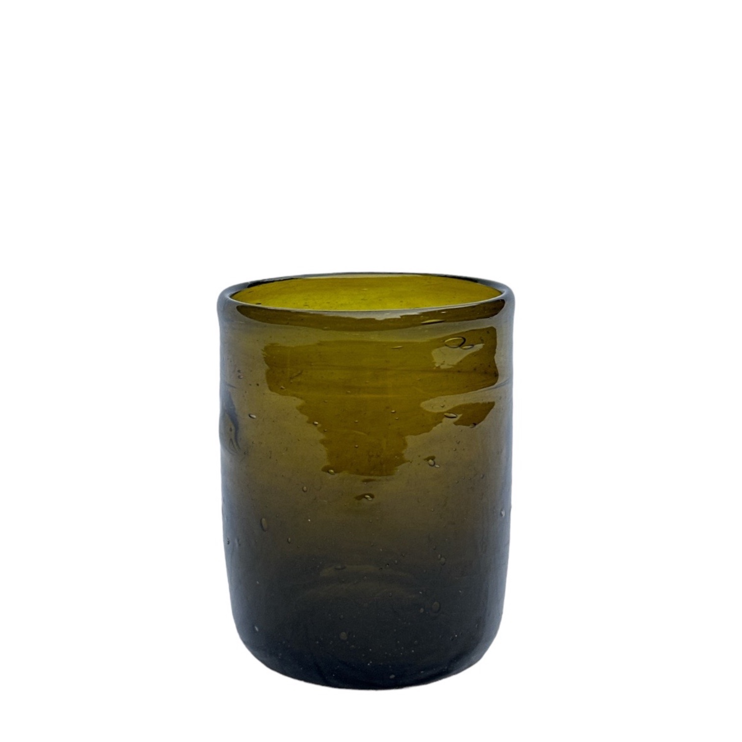 Verre Palantir kaki Egypte. VerPa1. La Route des Rois. Lifestyle. Verre soufflé Egypte