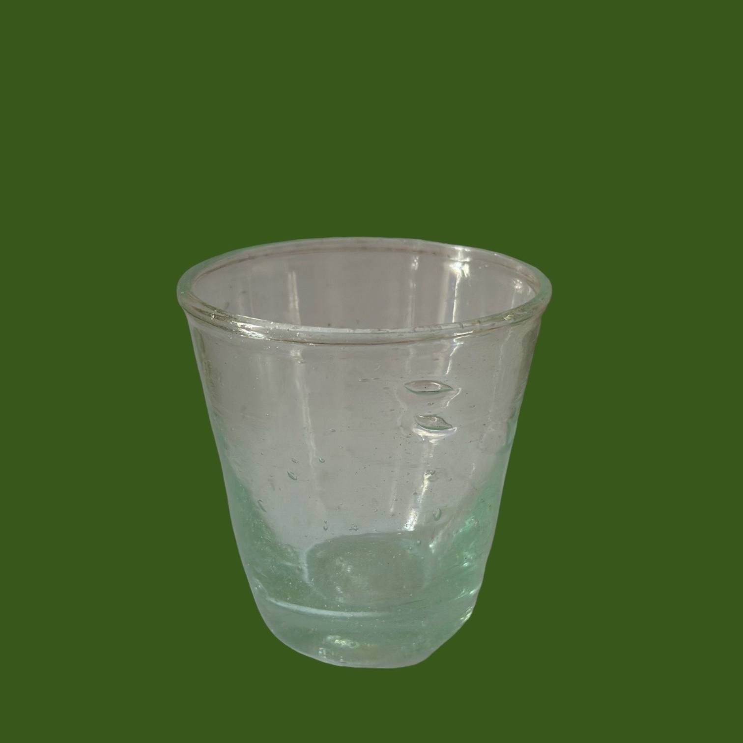 Verre Aladin incolore Egypte (6x10cm)