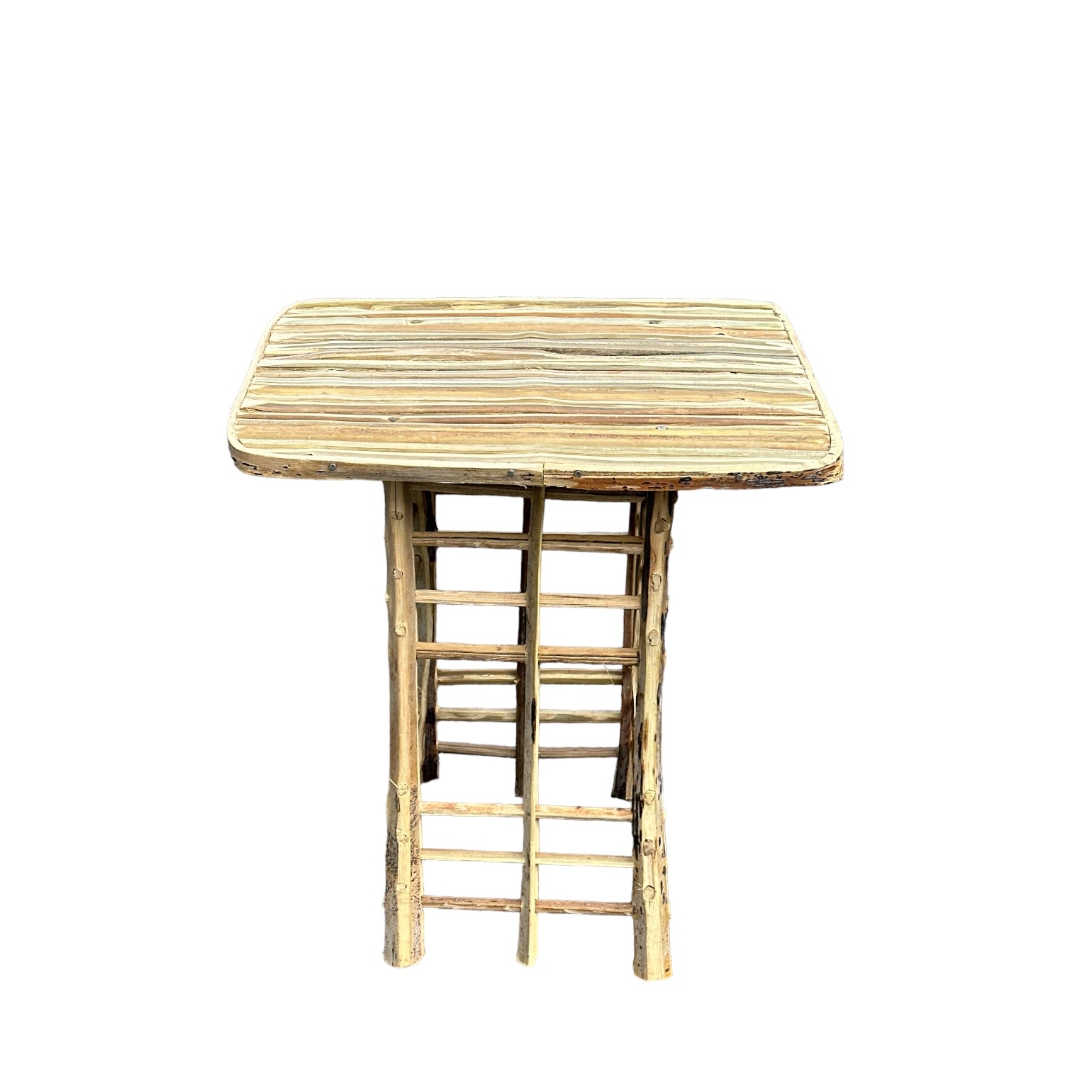Meuble Artisanal en Bois de Palmier Dattier-Table dAppoint Dora-Egypte. MobDT. La Route des Rois. Lifestyle. Mobilier artisanal