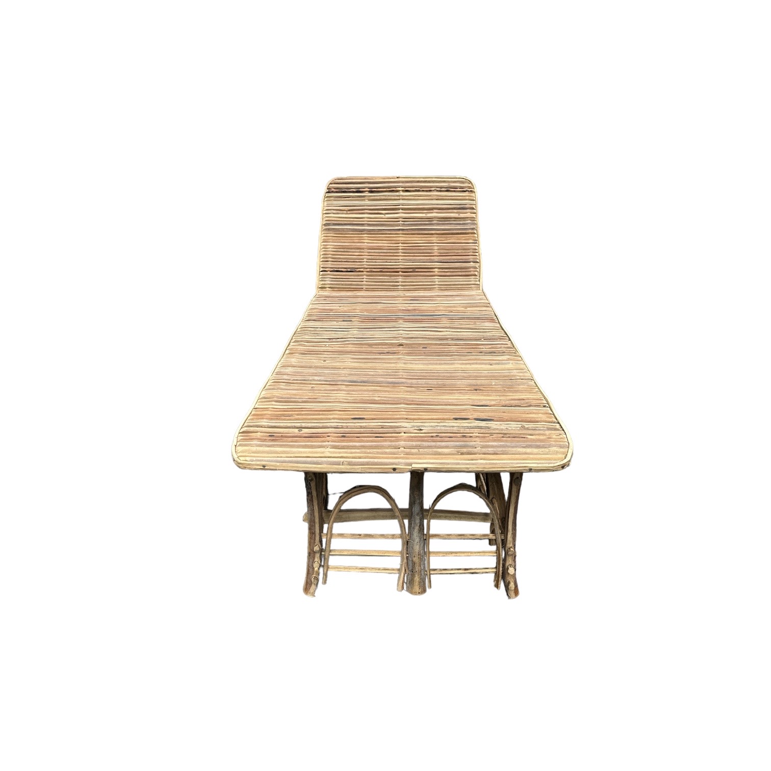 Meuble Artisanal en Bois de Palmier Dattier-Chaise Longue Paloma-Egypte. MobPCl. La Route des Rois. Lifestyle. Mobilier artisanal