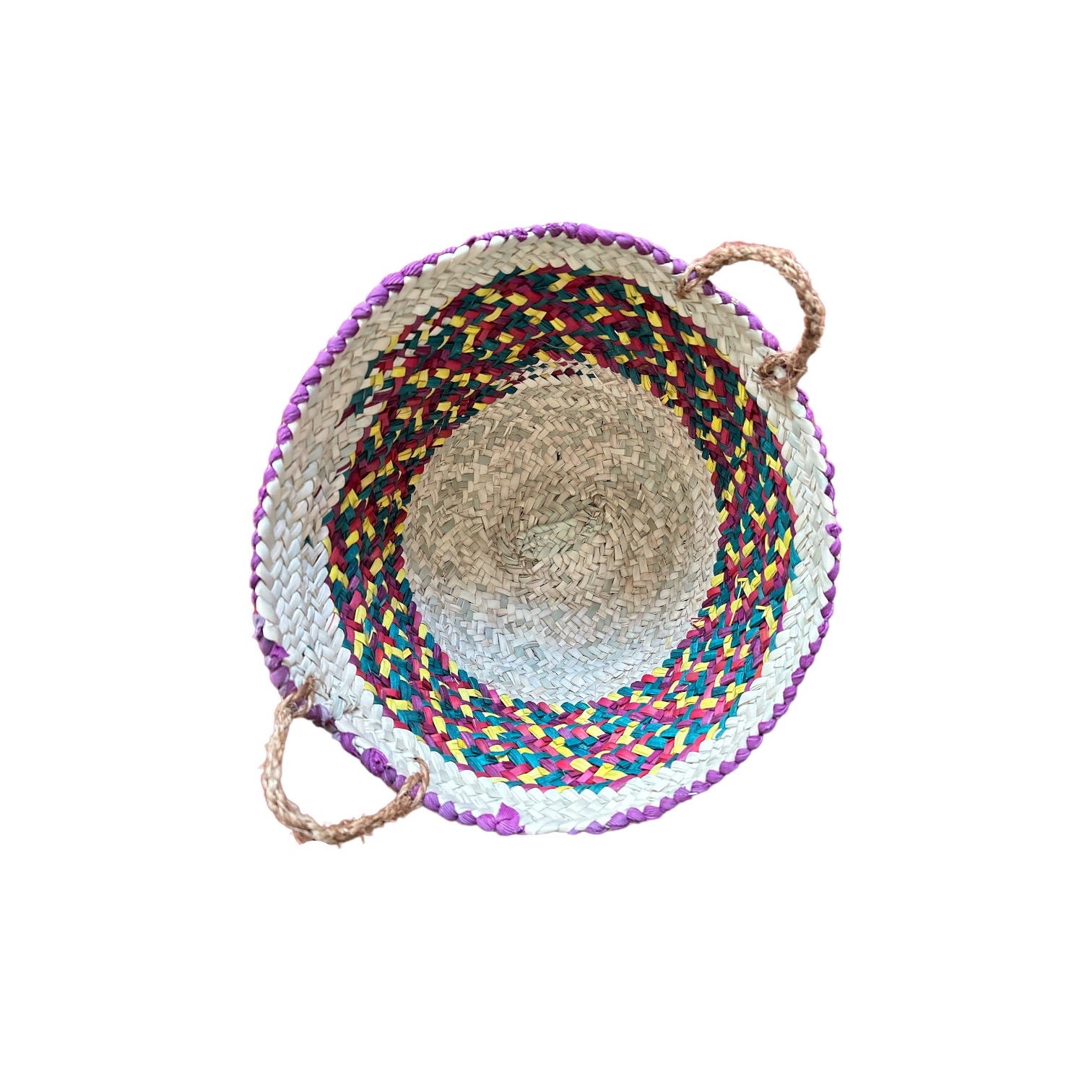 Panier Méroé Palmier dattier. VanPanMp1. La Route des Rois. Lifestyle. Vannerie