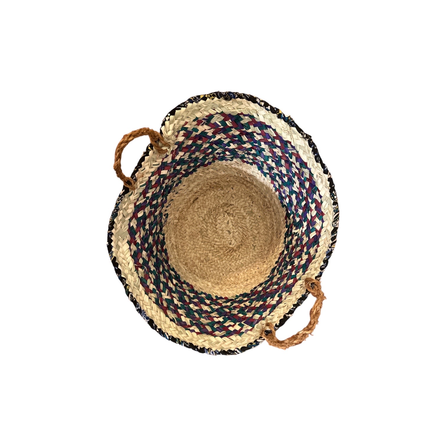 Panier Méroé Palmier dattier. VanPanMm2 La Route des Rois. Lifestyle. Vannerie
