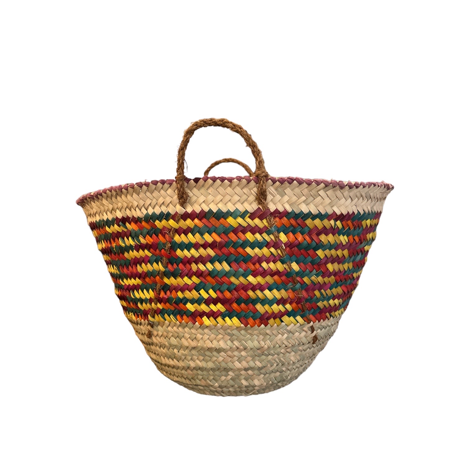 Panier Méroé Palmier dattier. VanPanMg2. La Route des Rois. Lifestyle. Vannerie
