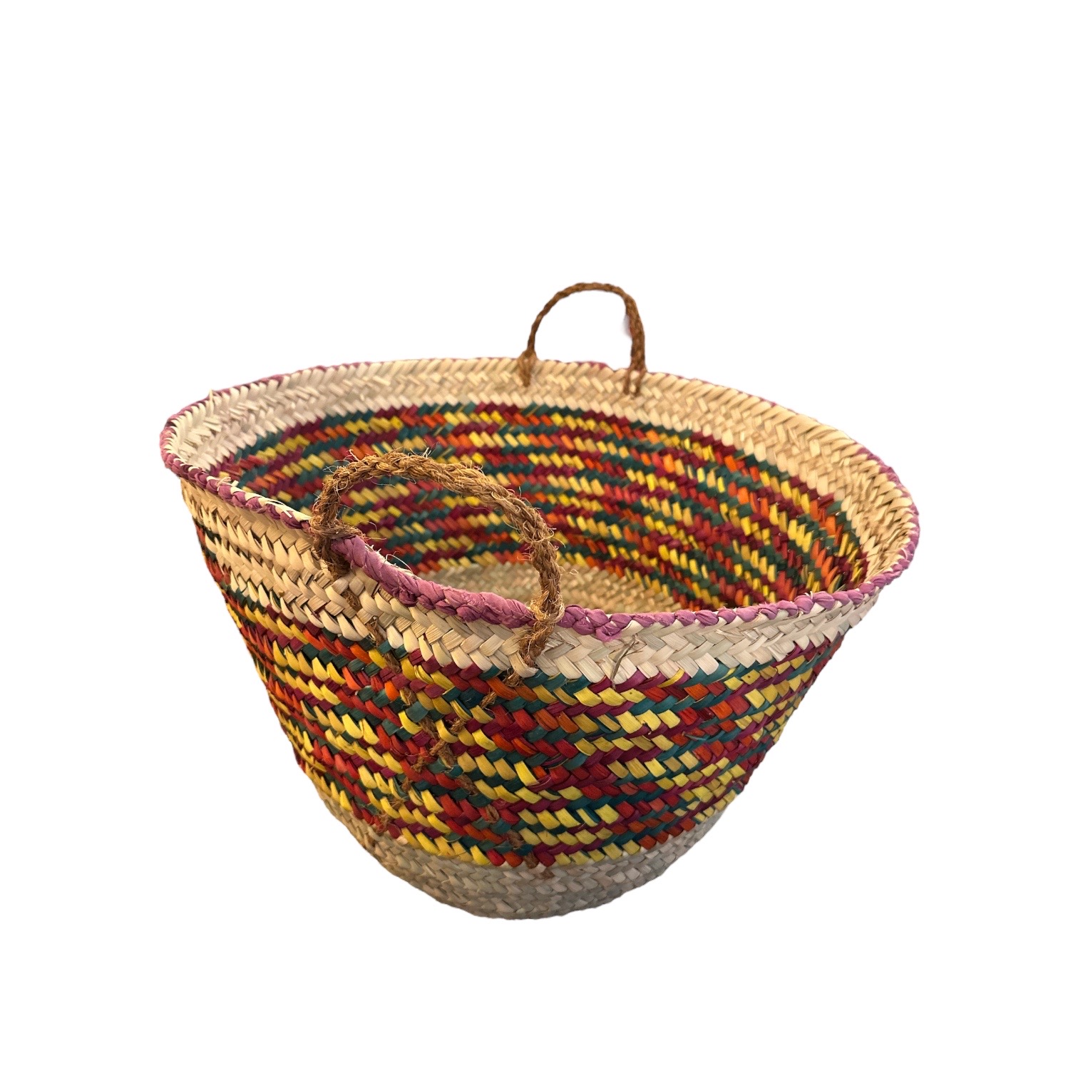 Panier Méroé Palmier dattier. VanPanMg2. La Route des Rois. Lifestyle. Vannerie