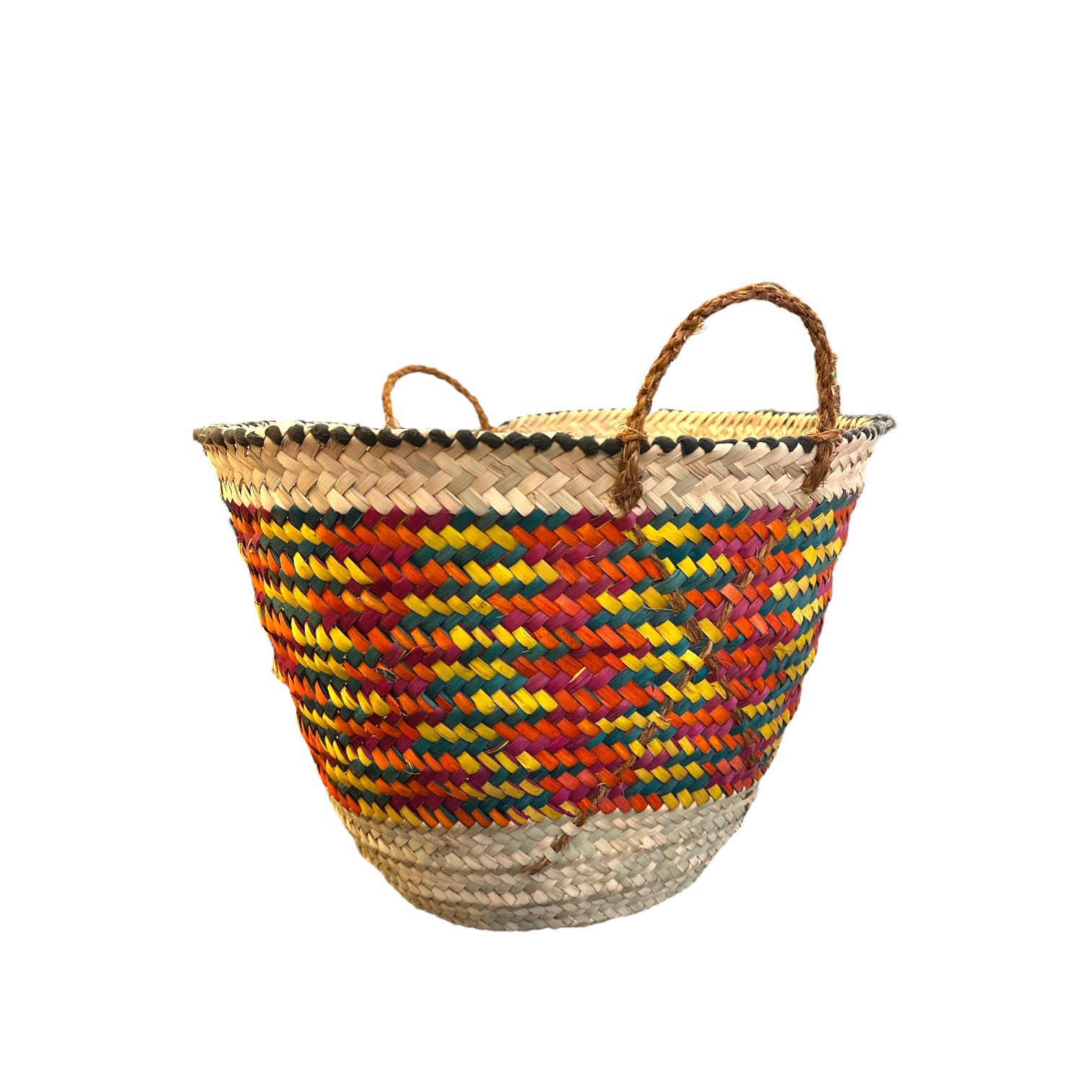 Panier Méroé Palmier dattier. VanPanMg3. La Route des Rois. Lifestyle. Vannerie