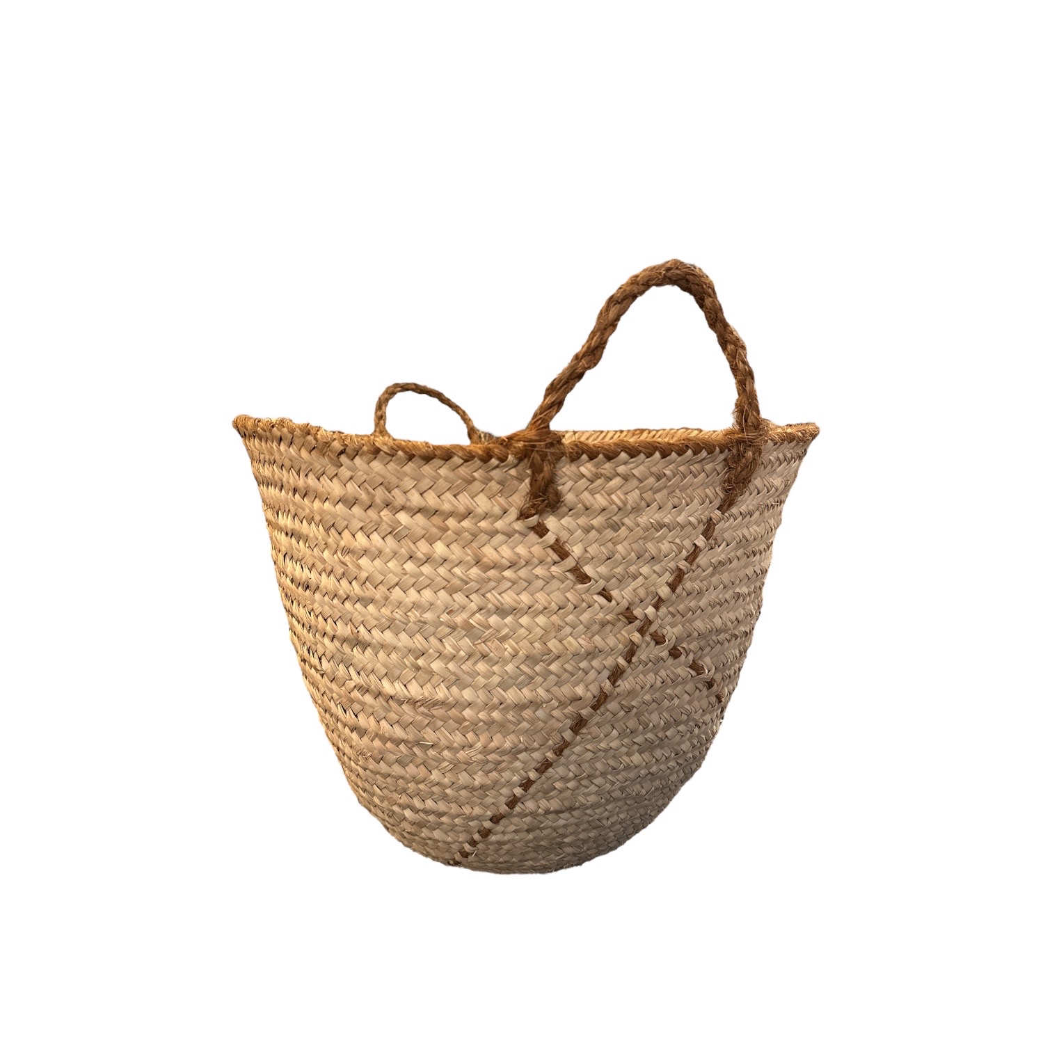 Panier Méroé Palmier dattier. VanPanMg4. La Route des Rois. Lifestyle. Vannerie