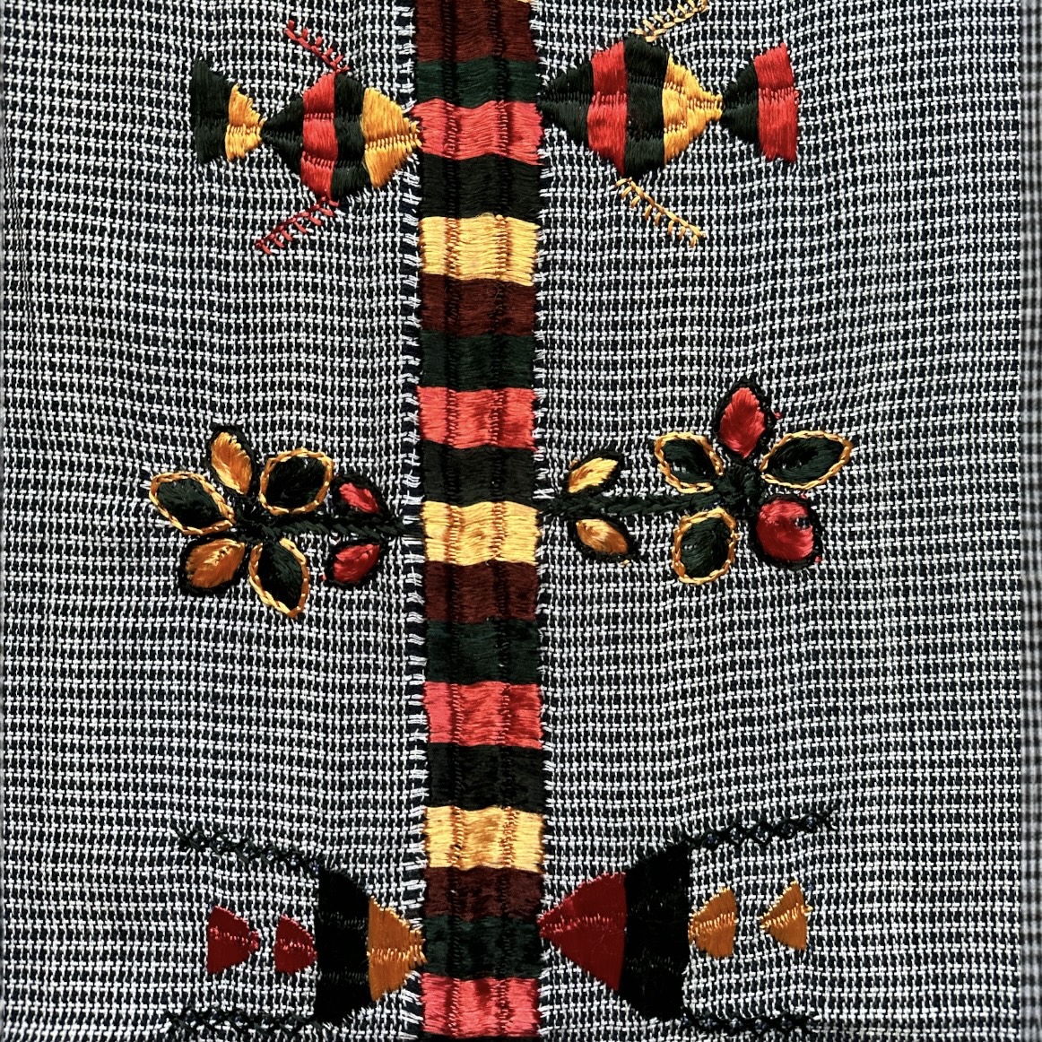 Voile Shali brodé. TexSh1. La Route des Rois. Lifestyle. Textile