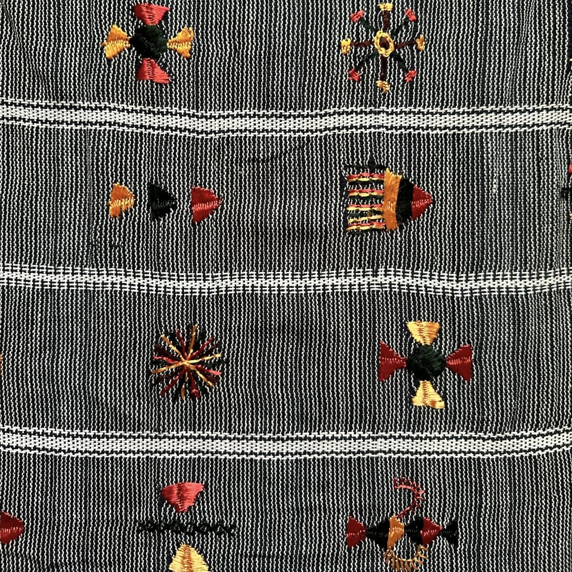Voile Shali brodé. TexSh1. La Route des Rois. Lifestyle. Textile