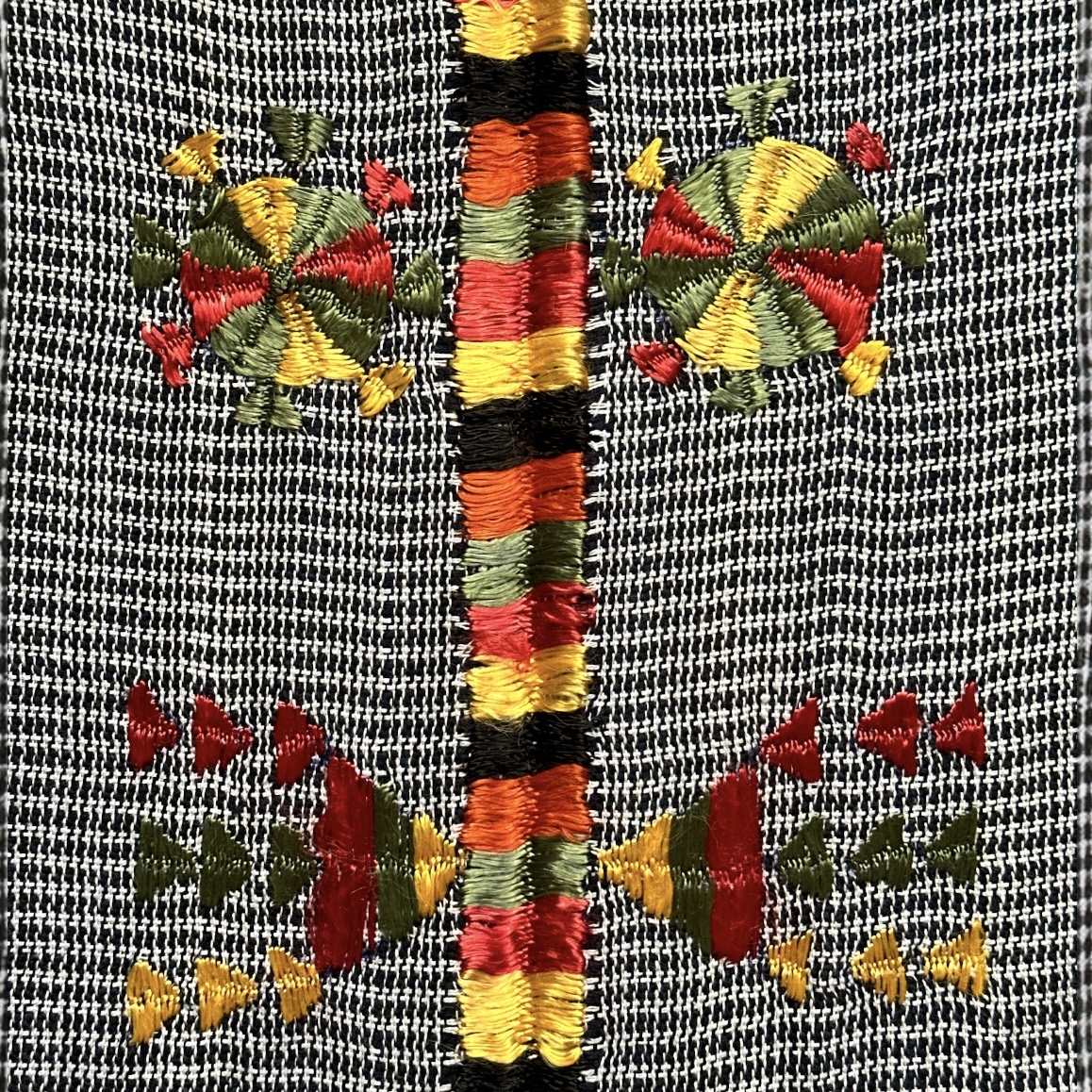 Voile Shali brodé. TexSh3. La Route des Rois. Lifestyle. Textile