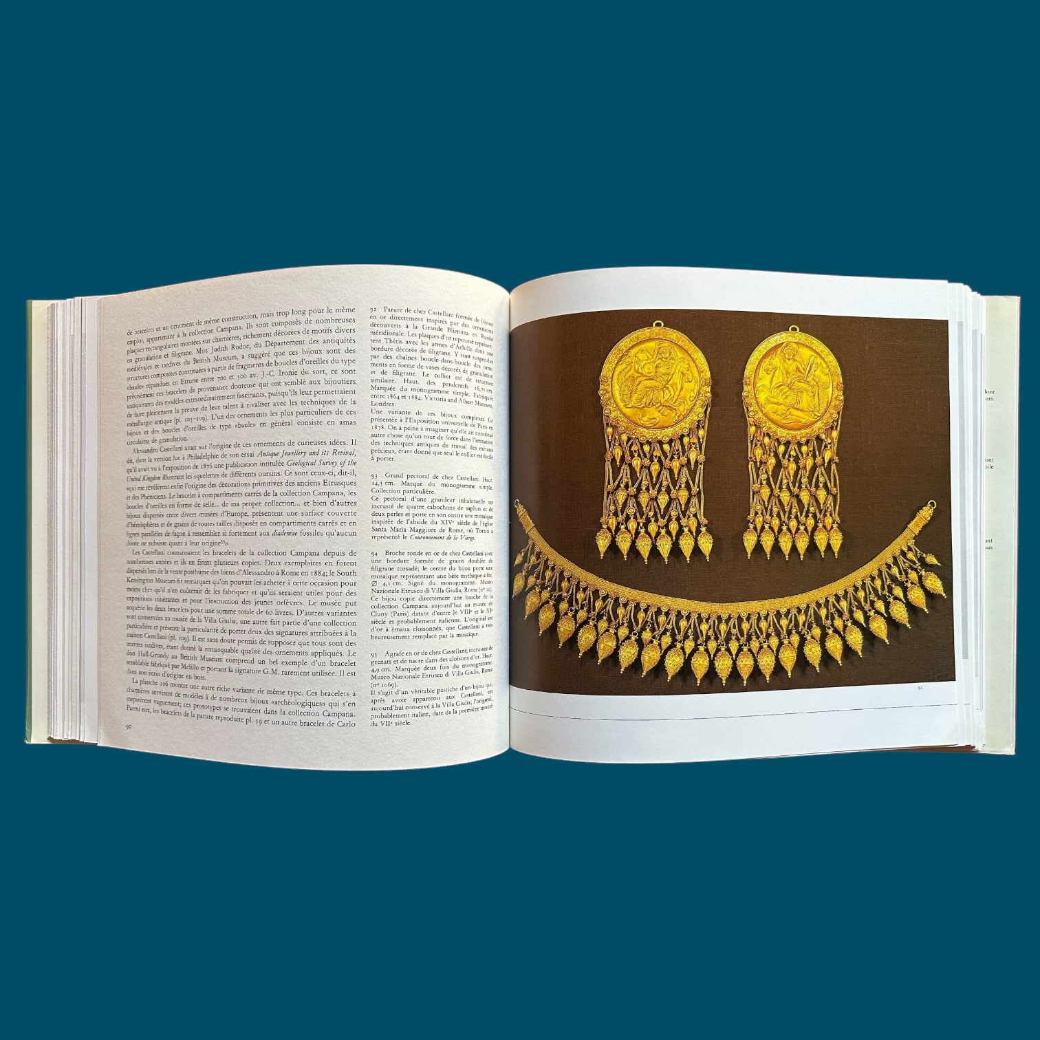 MUNN C. Geoffrey : Les bijoutiers Castellani et Giuliano. Retour à lantique au XIXème siècle. La Route des Rois. Librairie. Art. Artisanat