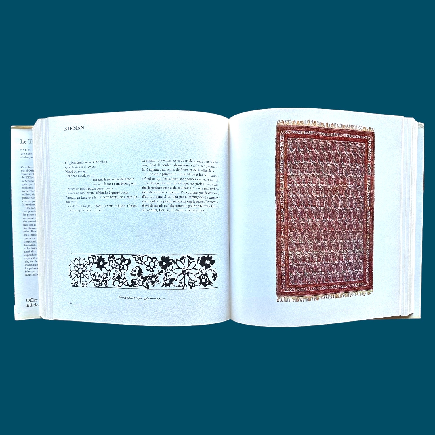 GANS-RUEDIN E. : Le Tapis de l Amateur. La Route des Rois. Librairie. Art. Artisanat