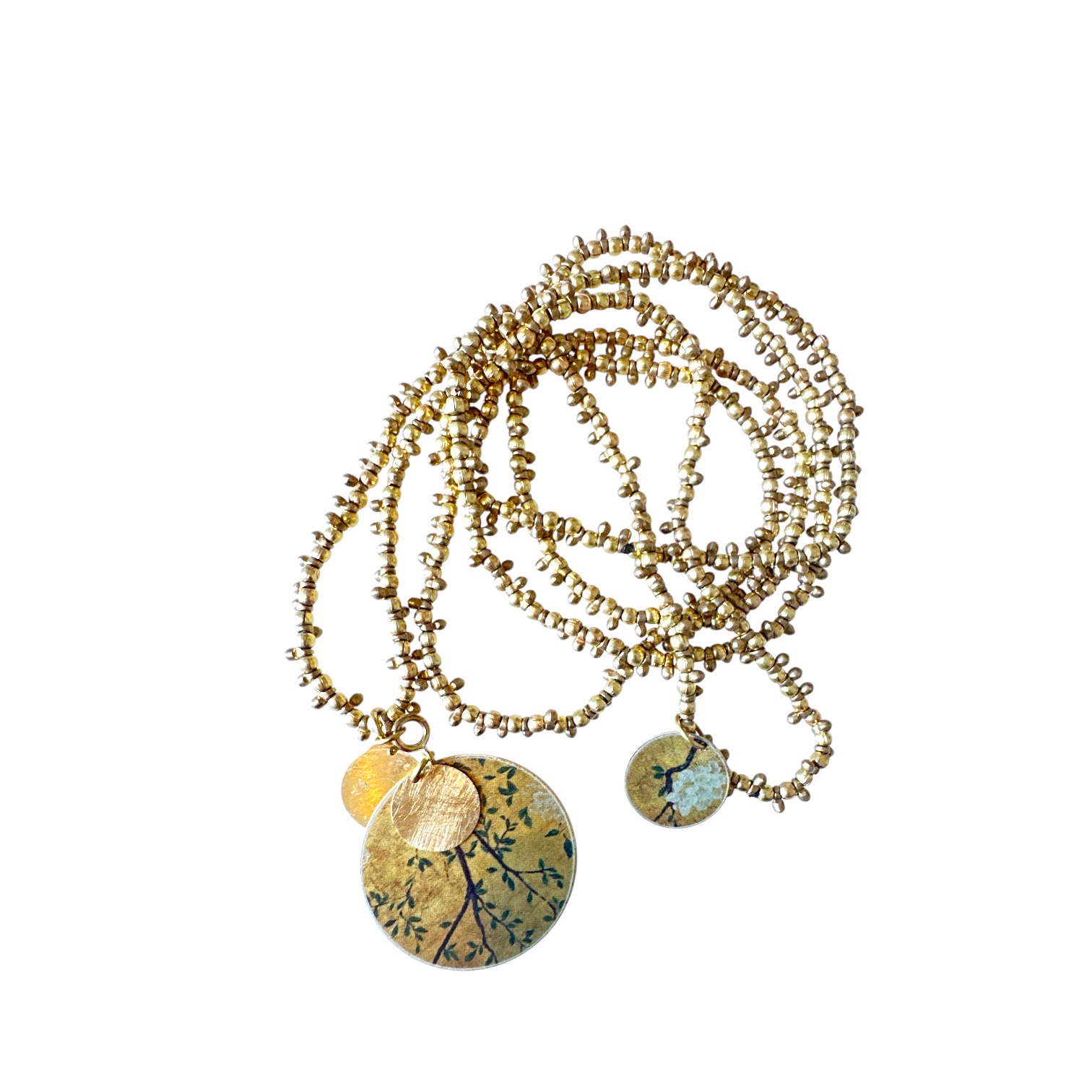 Collier Oneïssa Carmin et Antique Gold. XXX6. La Route des Rois. Lifestyle. Bijoux