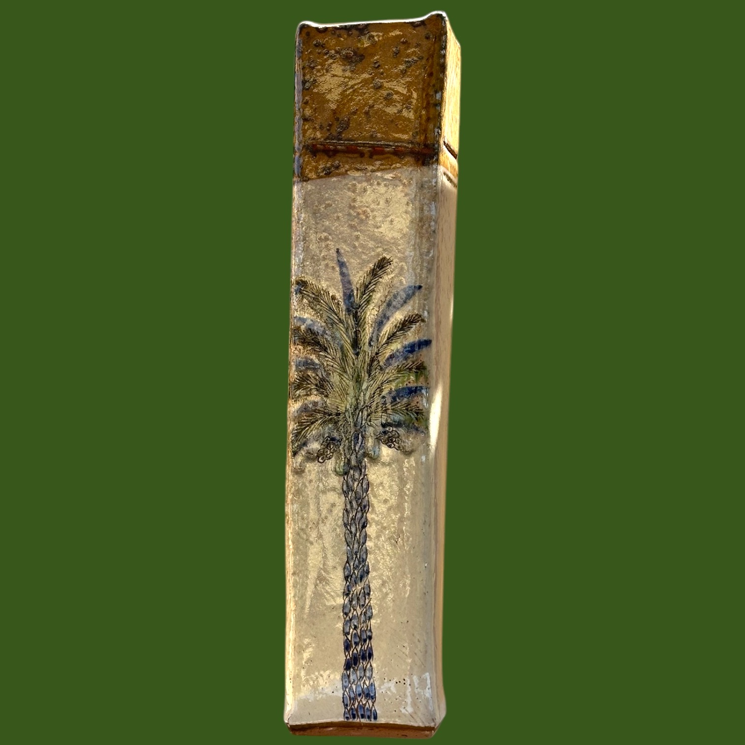 Vase / Sculpture Céramique Ecole du Fayoum (10x47cm)