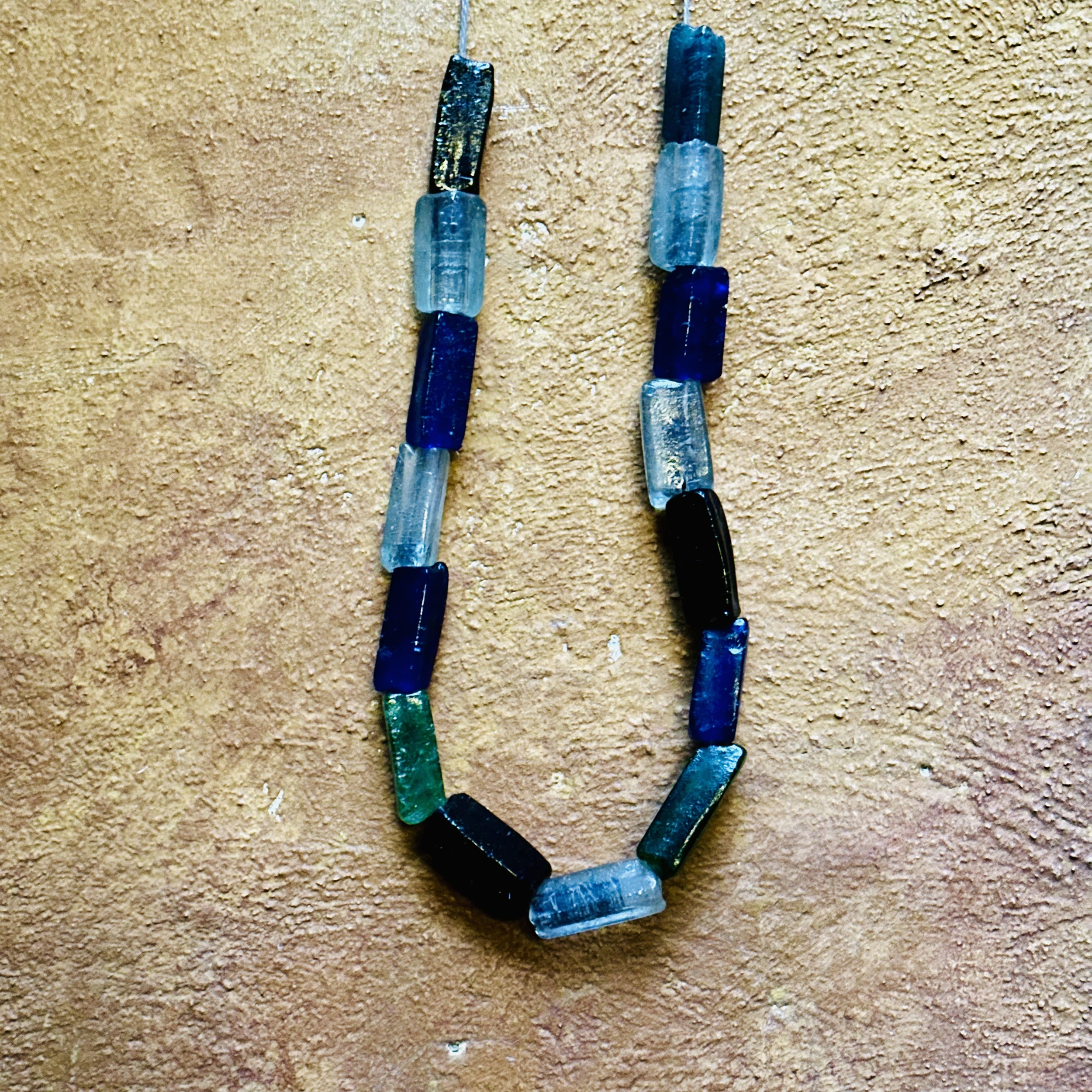 Collier Décoratif Pâte de Verre. VerCol13. La Route des Rois. Lifestyle. Pâte de Verre Décorative