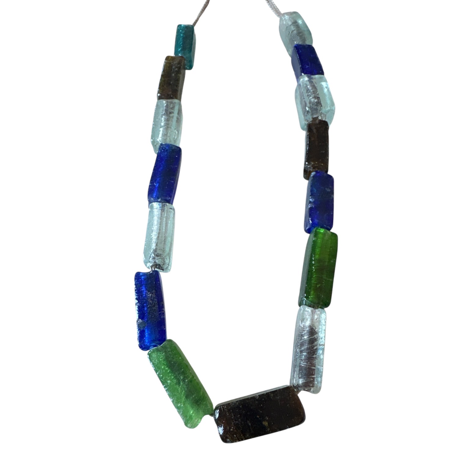 Collier Décoratif Pâte de Verre. VerCol18. La Route des Rois. Lifestyle. Pâte de Verre Décorative