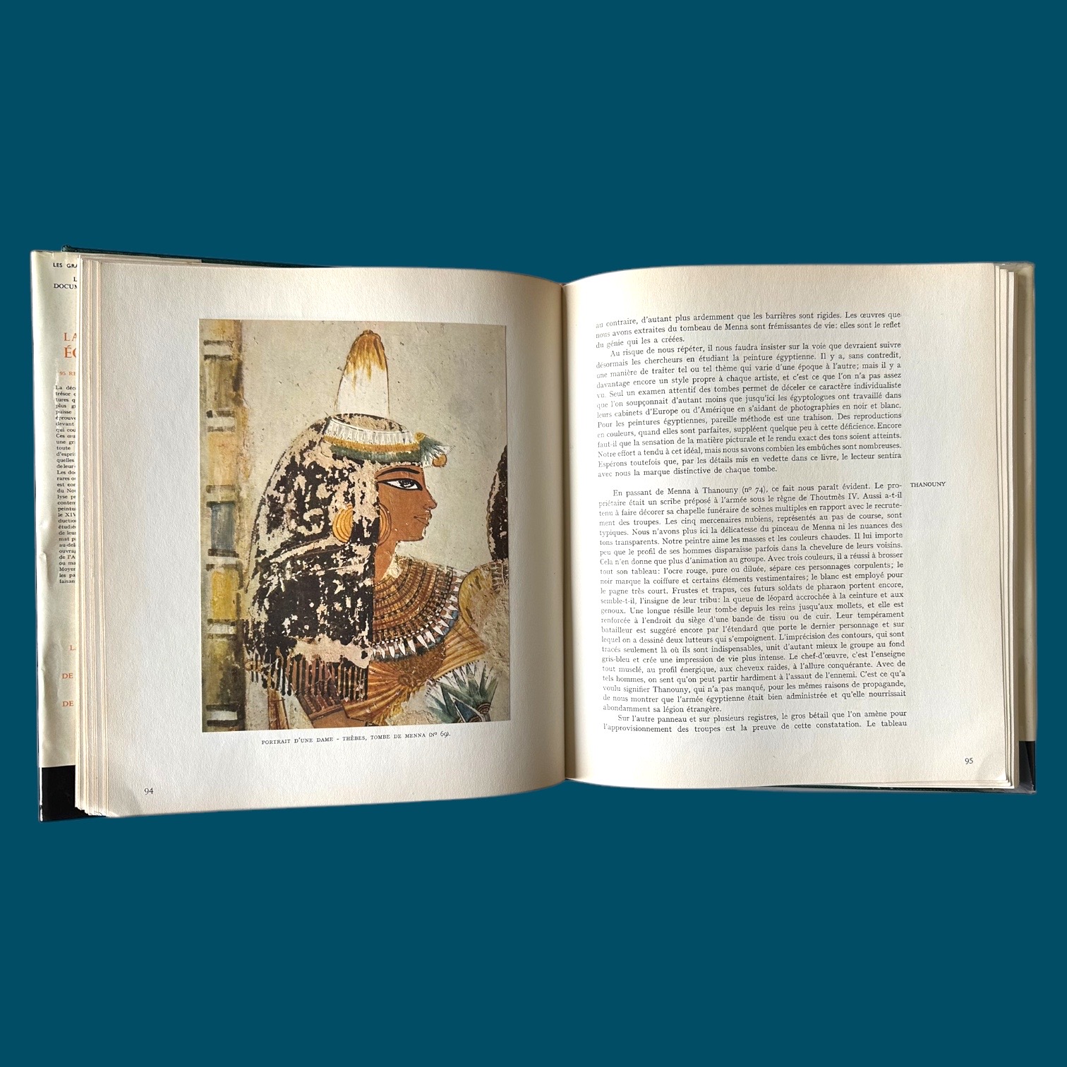 MEKHITARIAN Arpag  : LA PEINTURE ÉGYPTIENNE. Collection : Les grands siècles de la peinture. La Route des Rois. Librairie. Art. Artisanat