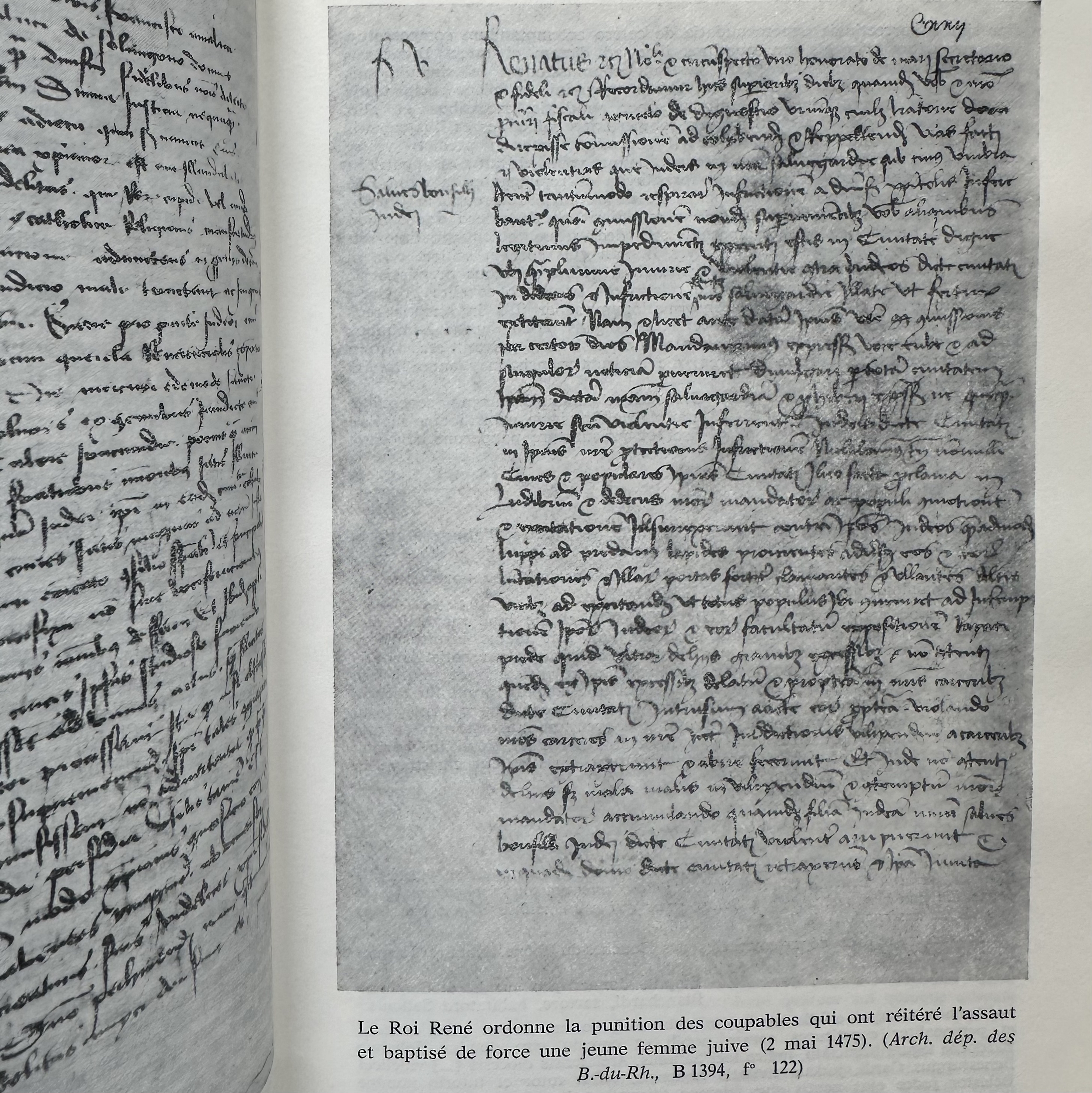 IANCU D.: Les Juifs en Provence 1474-1501 - De lInsertion à lExpulsion. La Route des Rois. Librairie. Histoire