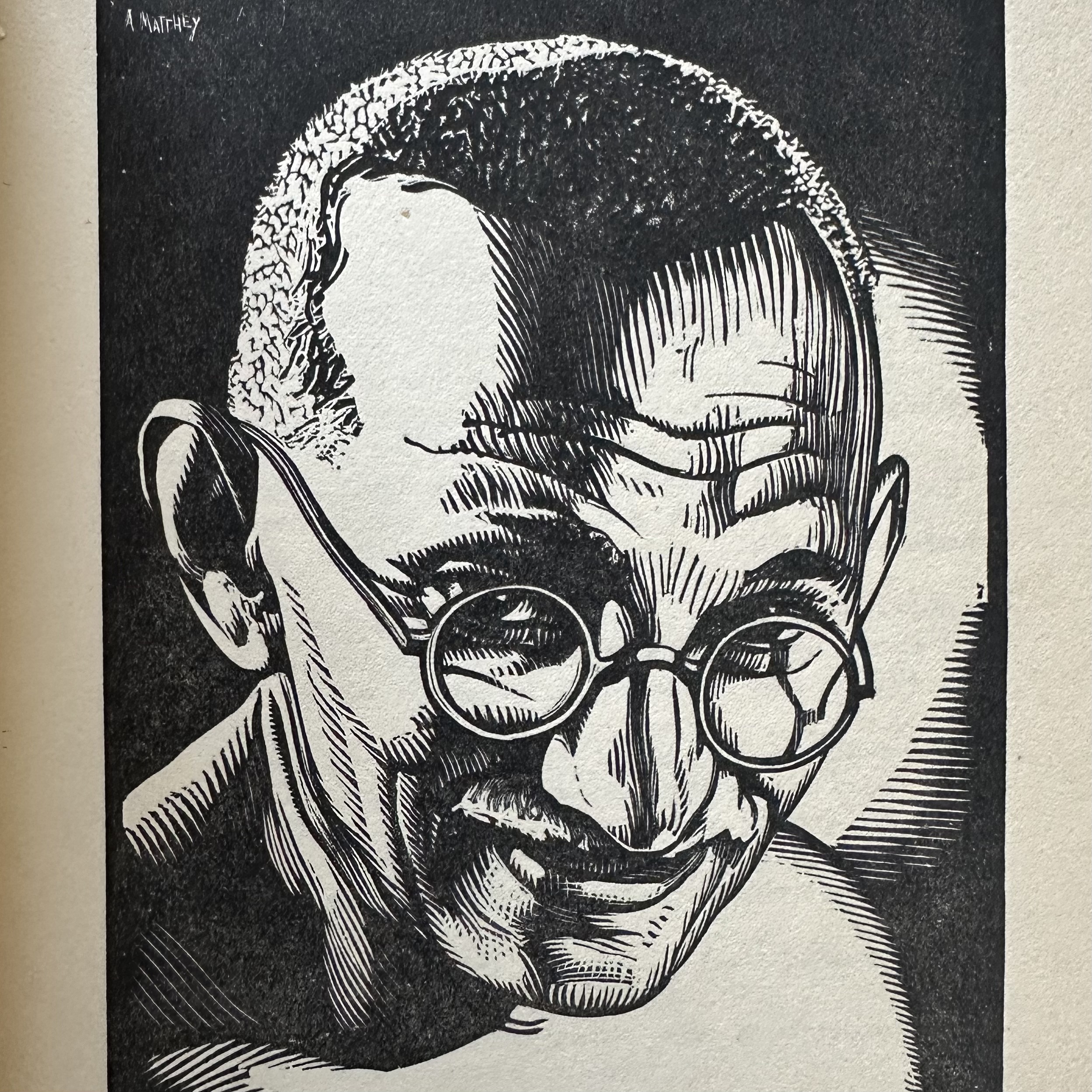 PRIVAT Edmond : Vie de Gandhi.La Route des Rois. Librairie. Histoire