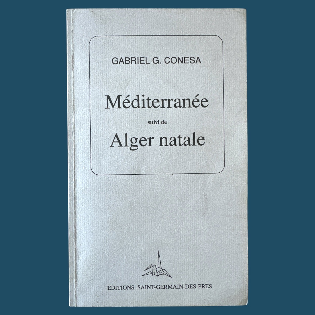 Méditerranée suivi de Alger Natale (130x215mm)