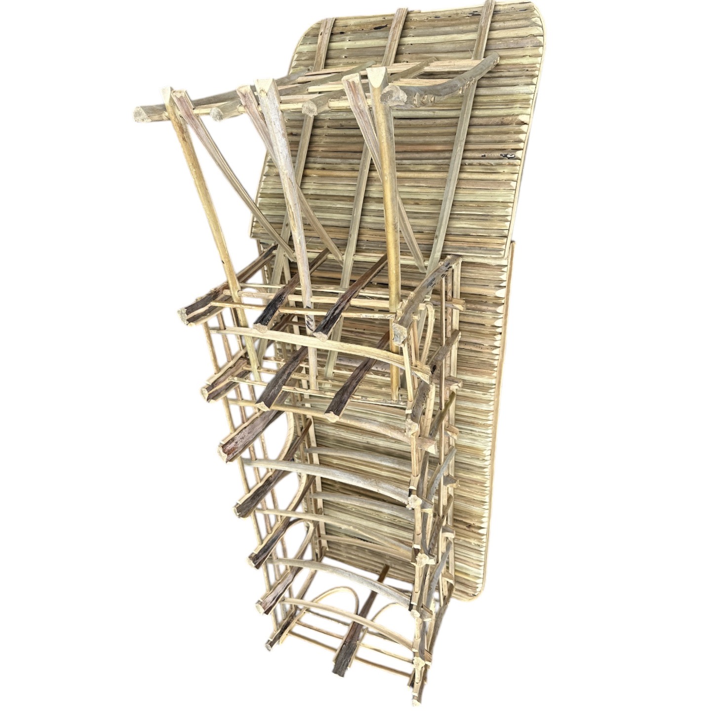 Meuble Artisanal en Bois de Palmier Dattier-Chaise Longue Paloma. Egypte. MobPCl. La Route des Rois. Lifestyle. Mobilier artisanal