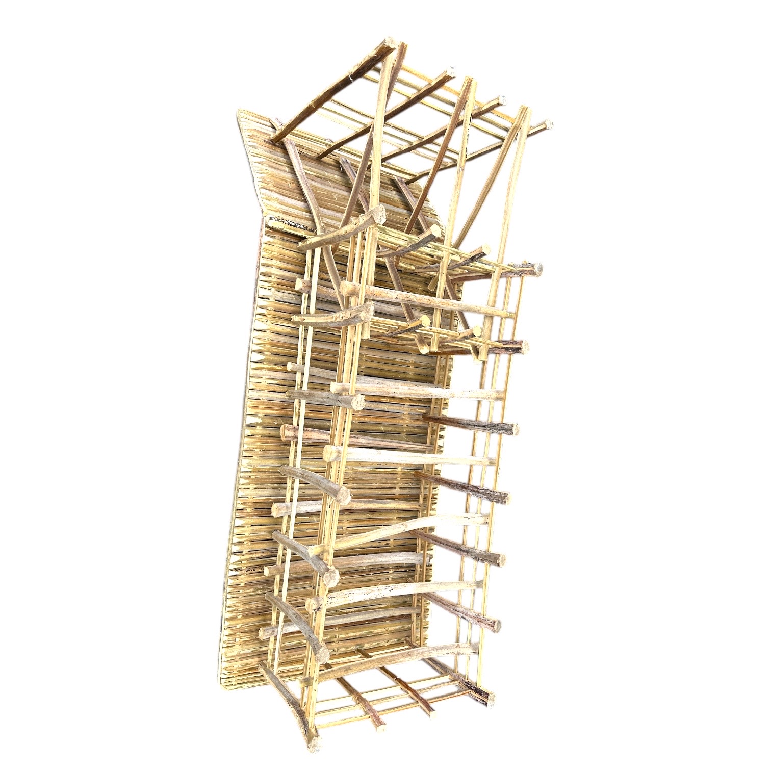 Meuble Artisanal en Bois de Palmier Dattier-Chaise Longue New Paloma-Egypte. MobNPCl. La Route des Rois. Lifestyle. Mobilier artisanal