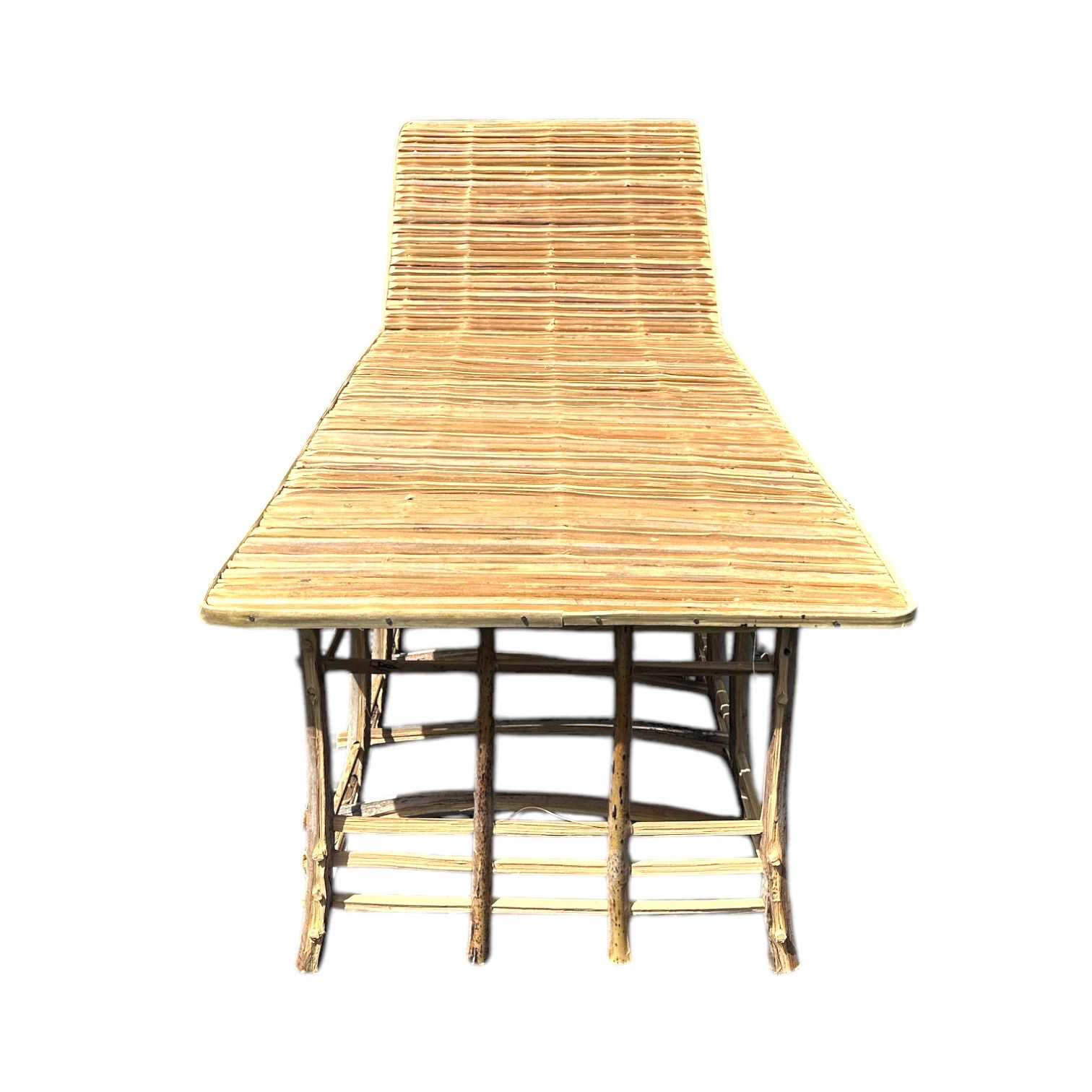 Meuble Artisanal en Bois de Palmier Dattier-Chaise Longue New Paloma-Egypte. MobNPCl. La Route des Rois. Lifestyle. Mobilier artisanal