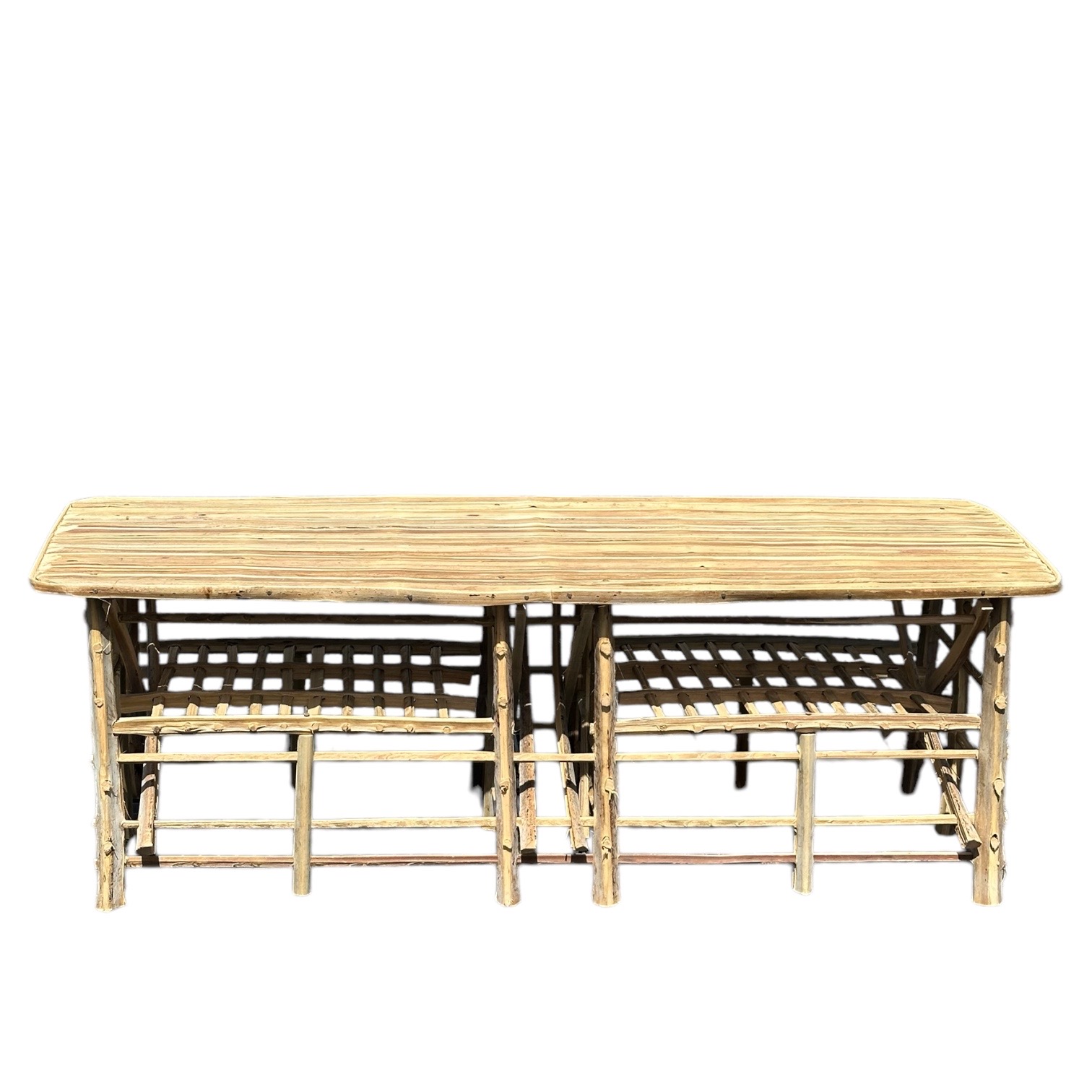 Meuble Artisanal en Bois de Palmier Dattier-Banc Salam-Egypte. MobSB. La Route des Rois. Lifestyle. Mobilier artisanal