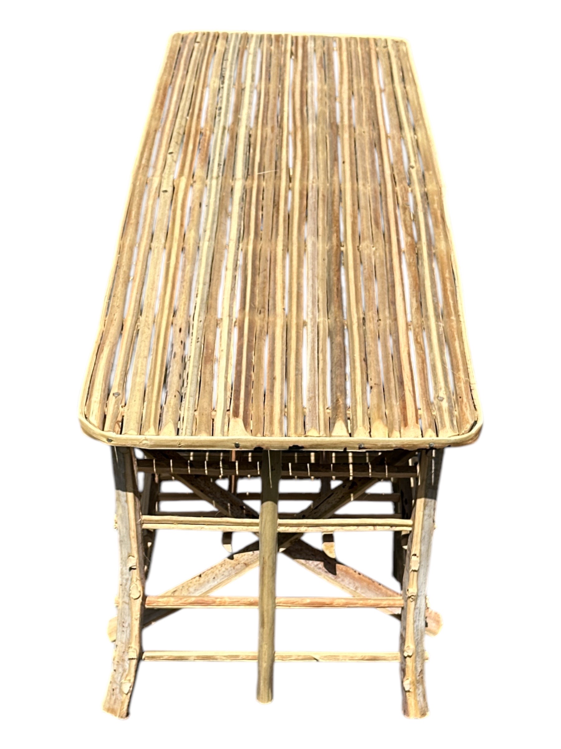Meuble Artisanal en Bois de Palmier Dattier-Banc Salam-Egypte. MobSB. La Route des Rois. Lifestyle. Mobilier artisanal