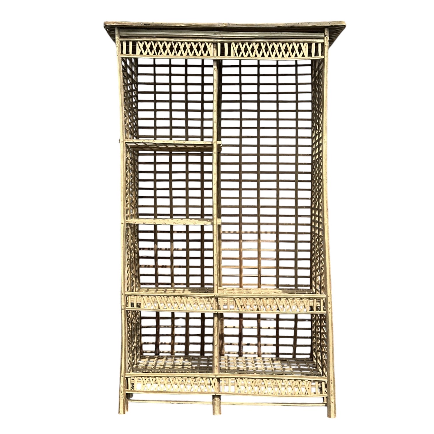 Meuble Artisanal en Bois de Palmier Dattier-Etagere Hadiran-Egypte. MobPHA. La Route des Rois. Lifestyle. Mobilier artisanal