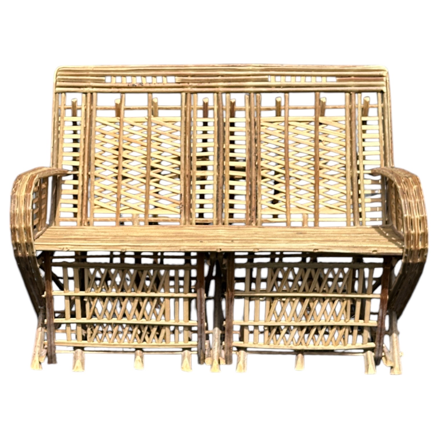 Meuble Artisanal en Bois de Palmier Dattier-banquette Thiqa-Egypte. MobPBT. La Route des Rois. Lifestyle. Mobilier artisanal