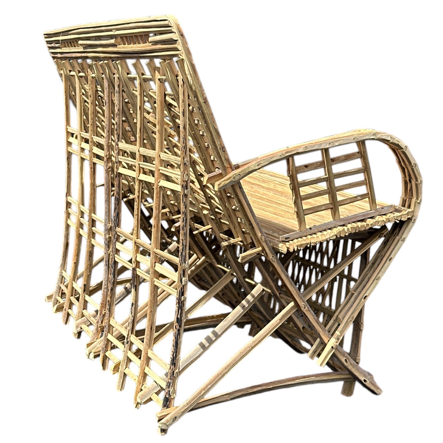 Meuble Artisanal en Bois de Palmier Dattier-banquette Thiqa-Egypte. La Route des Rois. Lifestyle. Mobilier artisanal