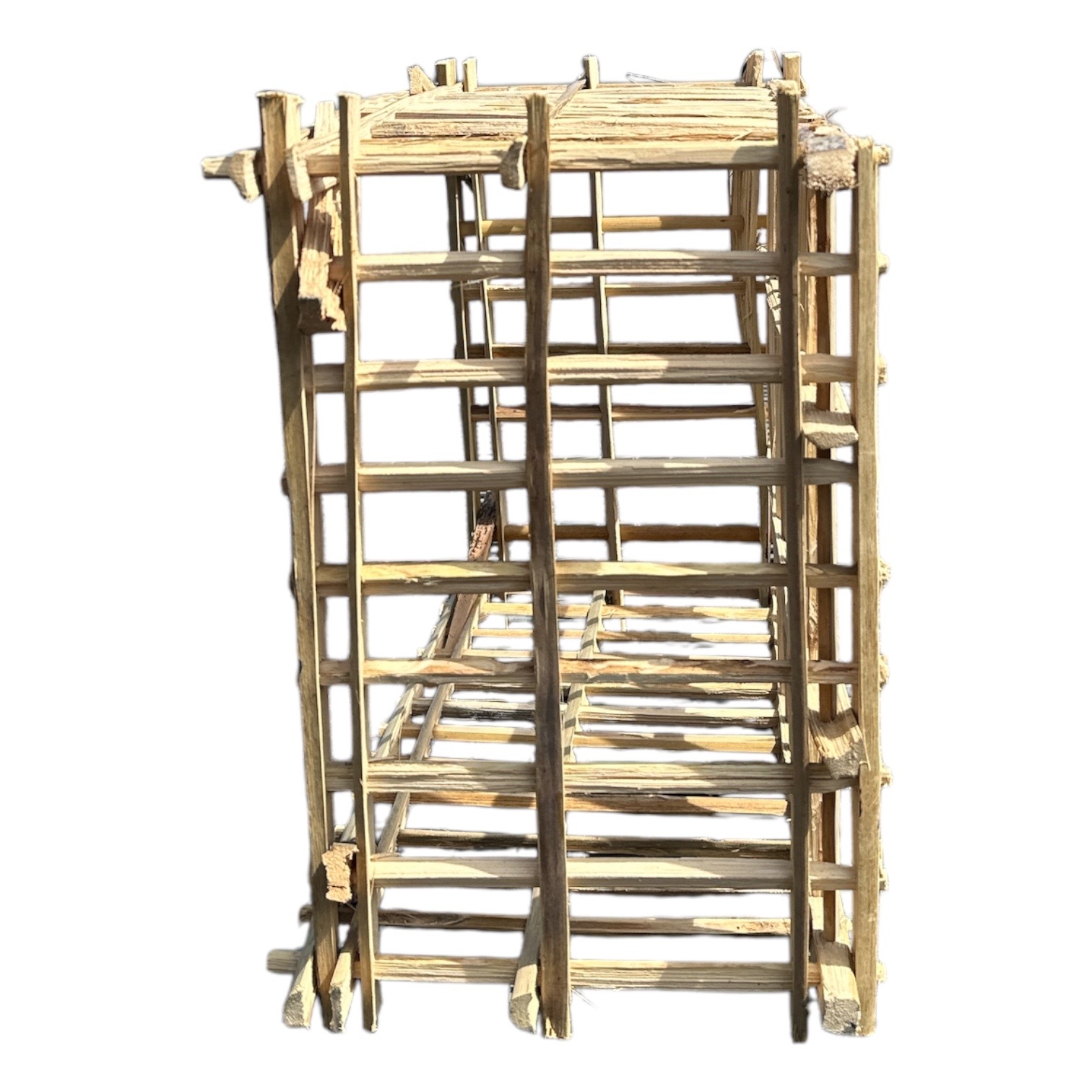 Meuble Artisanal en Bois de Palmier Dattier-cagette khashabi-Egypte. La Route des Rois. Lifestyle. Mobilier artisanal