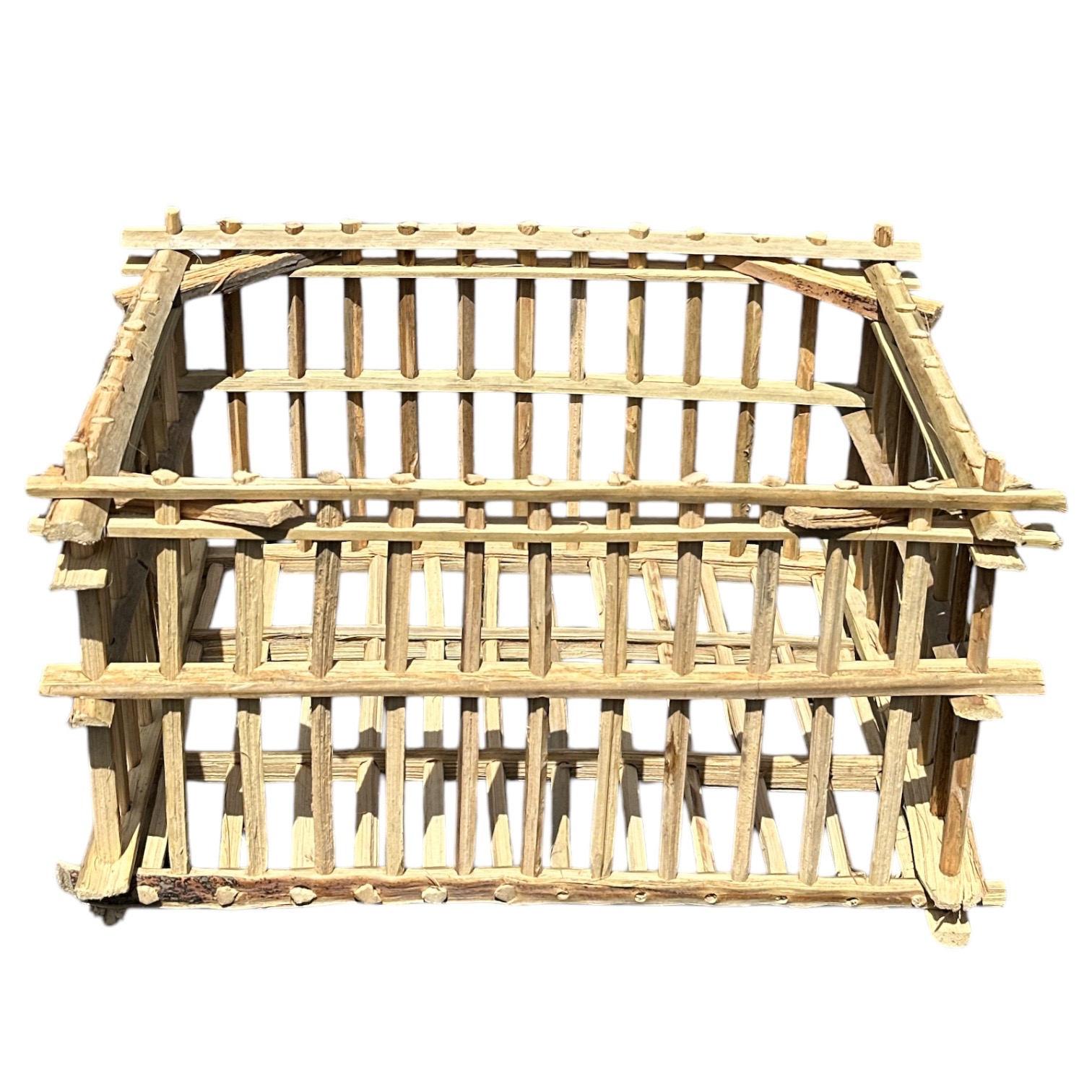 Meuble Artisanal en Bois de Palmier Dattier-cagette khashabi-Egypte. La Route des Rois. Lifestyle. Mobilier artisanal