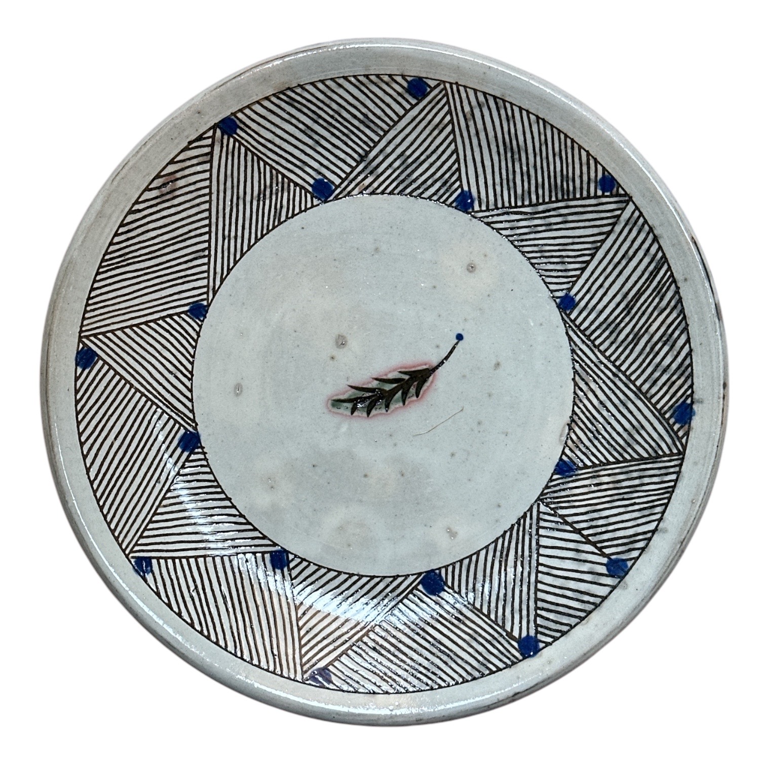 Assiette céramique Ecole du Fayoum. CerAssF5. La Route des Rois. Lifestyle. Céramique