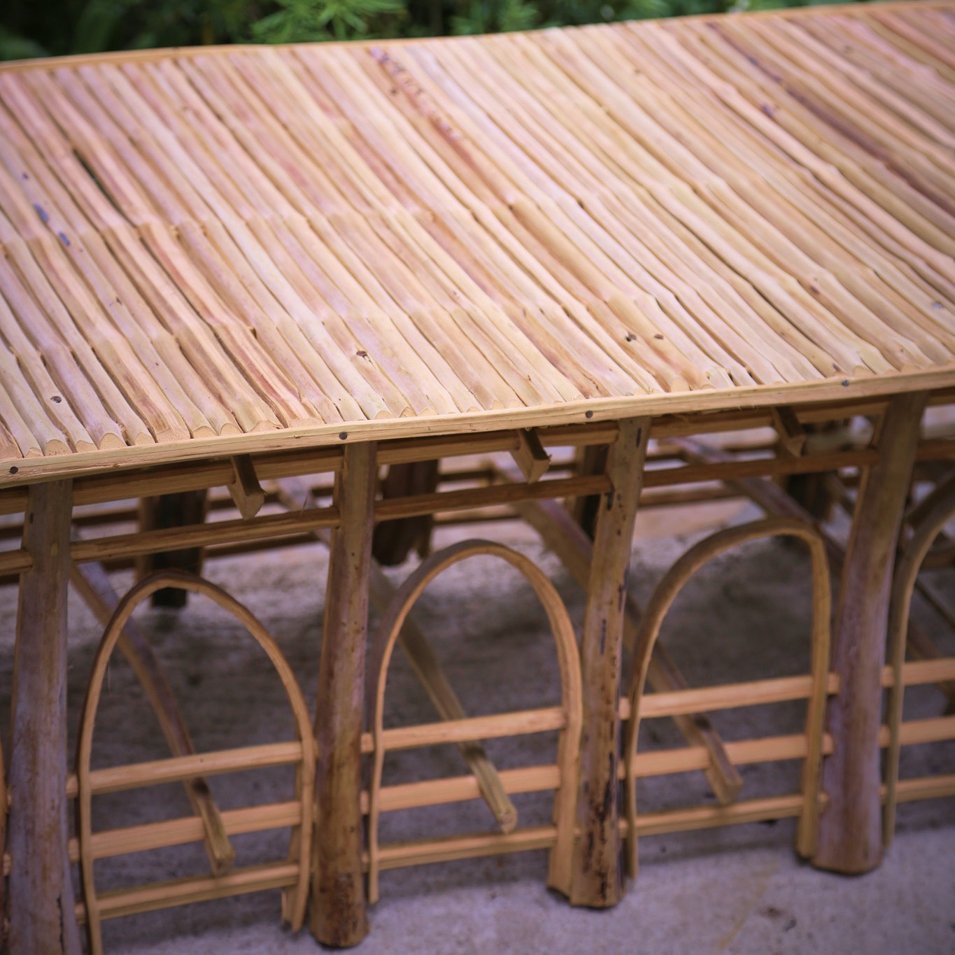 Meuble Artisanal en Bois de Palmier Dattier-Chaise Longue Paloma-Egypte. MobPCl. La Route des Rois. Lifestyle. Mobilier artisanal