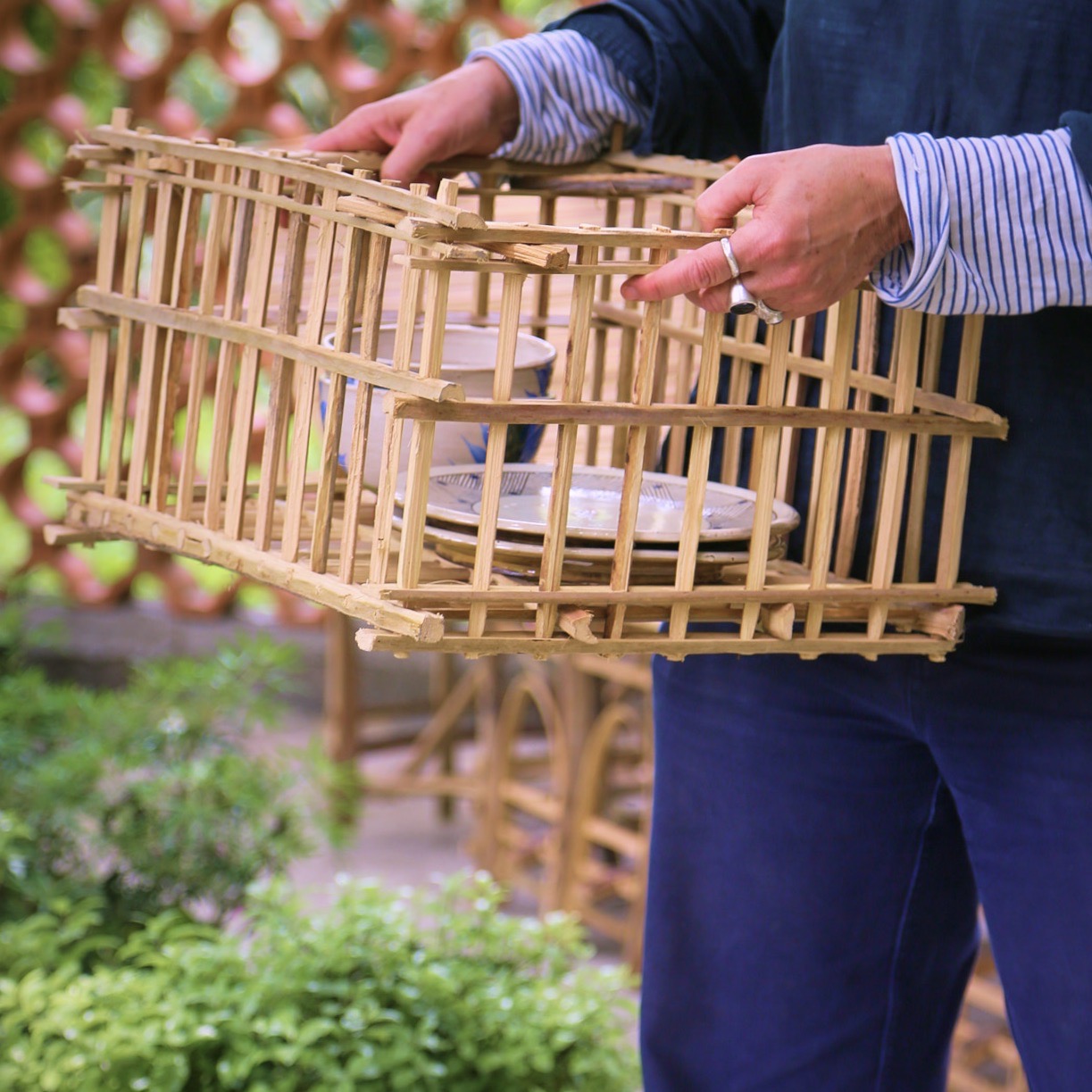 Meuble Artisanal en Bois de Palmier Dattier-cagette khashabi-Egypte. MobPKC. La Route des Rois. Lifestyle. Mobilier artisanal