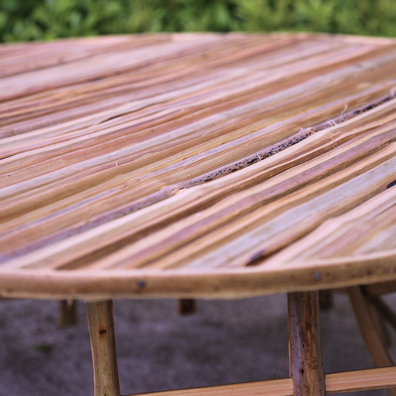 Meuble Artisanal en Bois de Palmier Dattier-Table basse Nadim-Egypte. MobPTN. La Route des Rois. Lifestyle. Mobilier artisanal