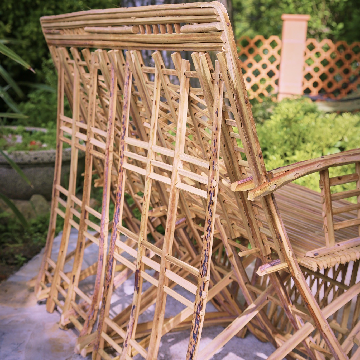 Meuble Artisanal en Bois de Palmier Dattier-banquette Thiqa-Egypte. MobPBT. La Route des Rois. Lifestyle. Mobilier artisanal