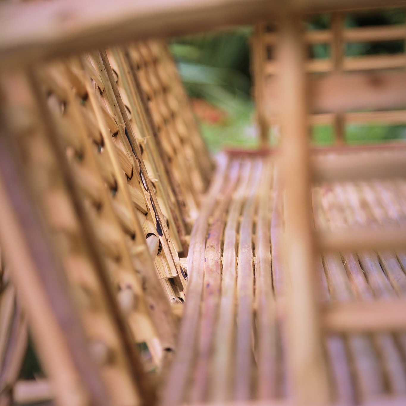Meuble Artisanal en Bois de Palmier Dattier-banquette Thiqa-Egypte. MobPBT. La Route des Rois. Lifestyle. Mobilier artisanal