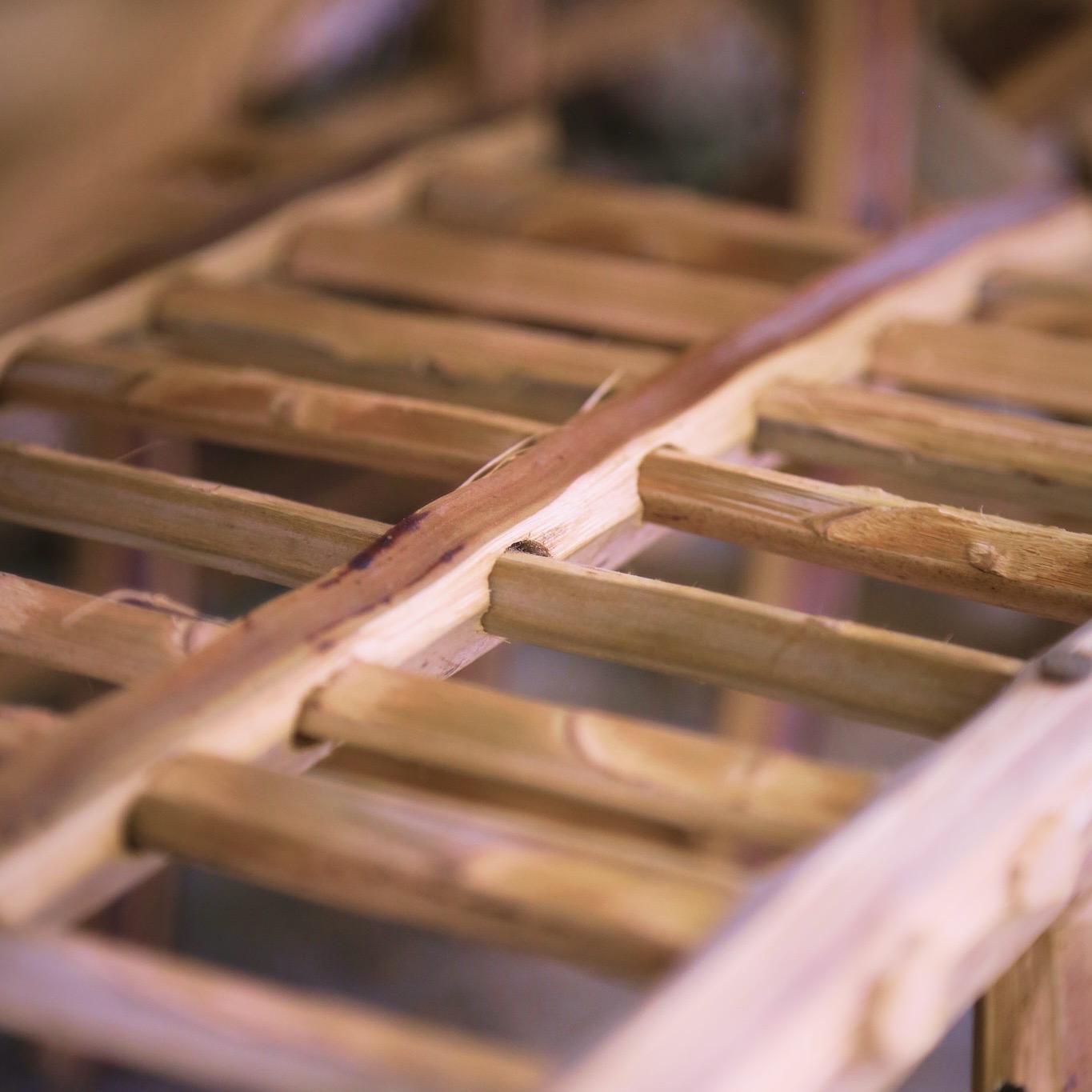 Meuble Artisanal en Bois de Palmier Dattier-Banc Salam. MobSB. La Route des Rois. Lifestyle. Mobilier artisanal