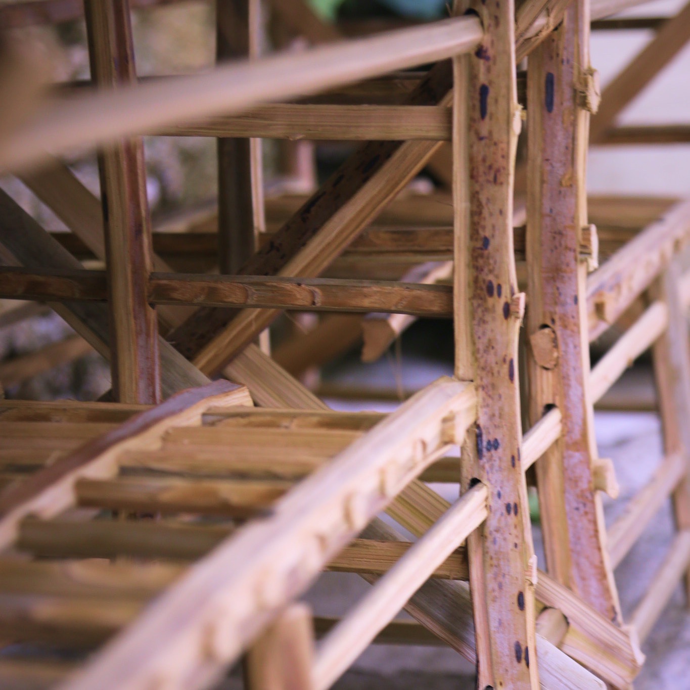 Meuble Artisanal en Bois de Palmier Dattier-Banc Salam. MobSB. La Route des Rois. Lifestyle. Mobilier artisanal