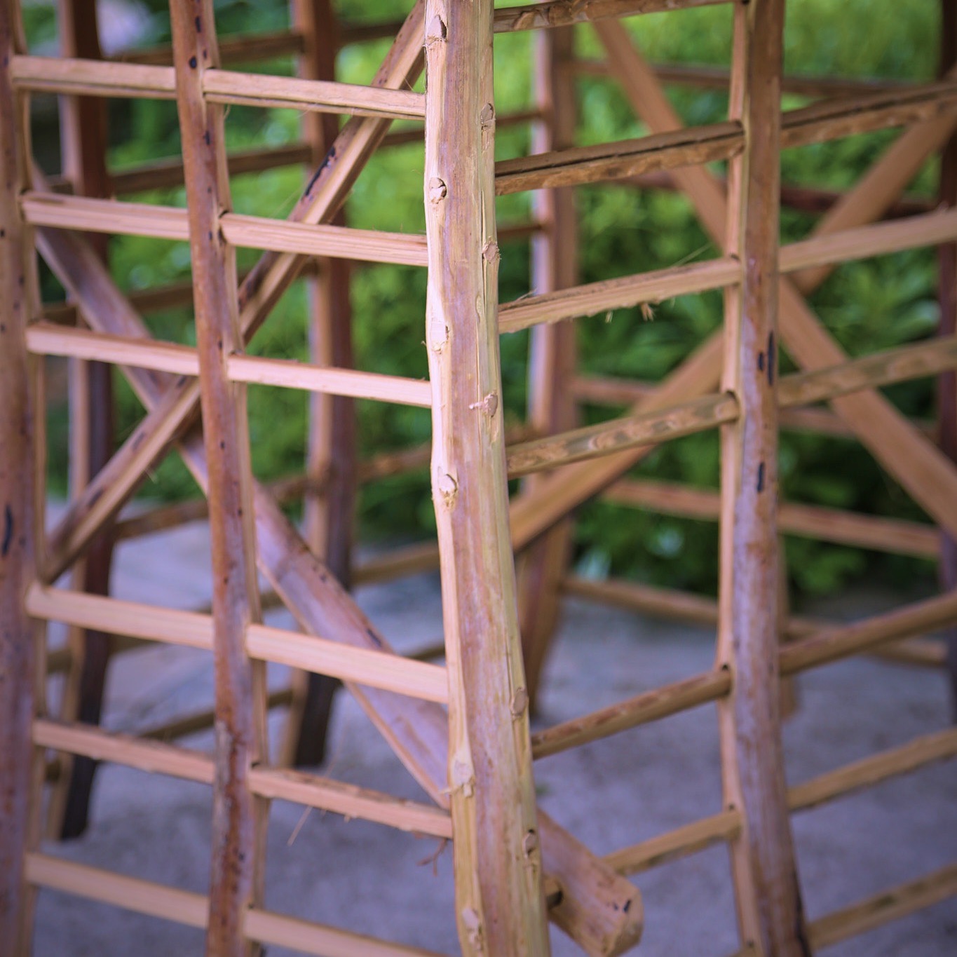 Meuble Artisanal en Bois de Palmier Dattier-Grande Table Wilaya-Egypte. MobPTW. La Route des Rois. Lifestyle. Mobilier artisanal