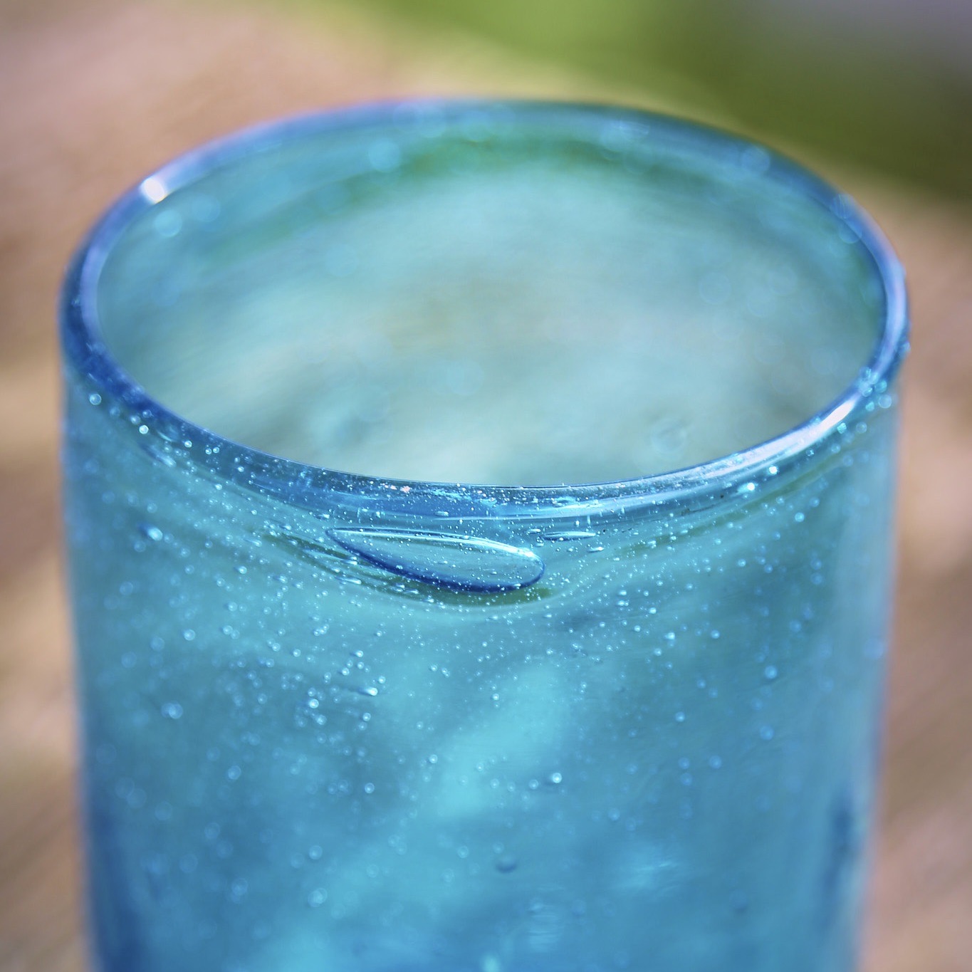 Verre Palantir turquoise Egypte. VerPa3. La Route des Rois. Lifestyle. Verre soufflé Egypte 