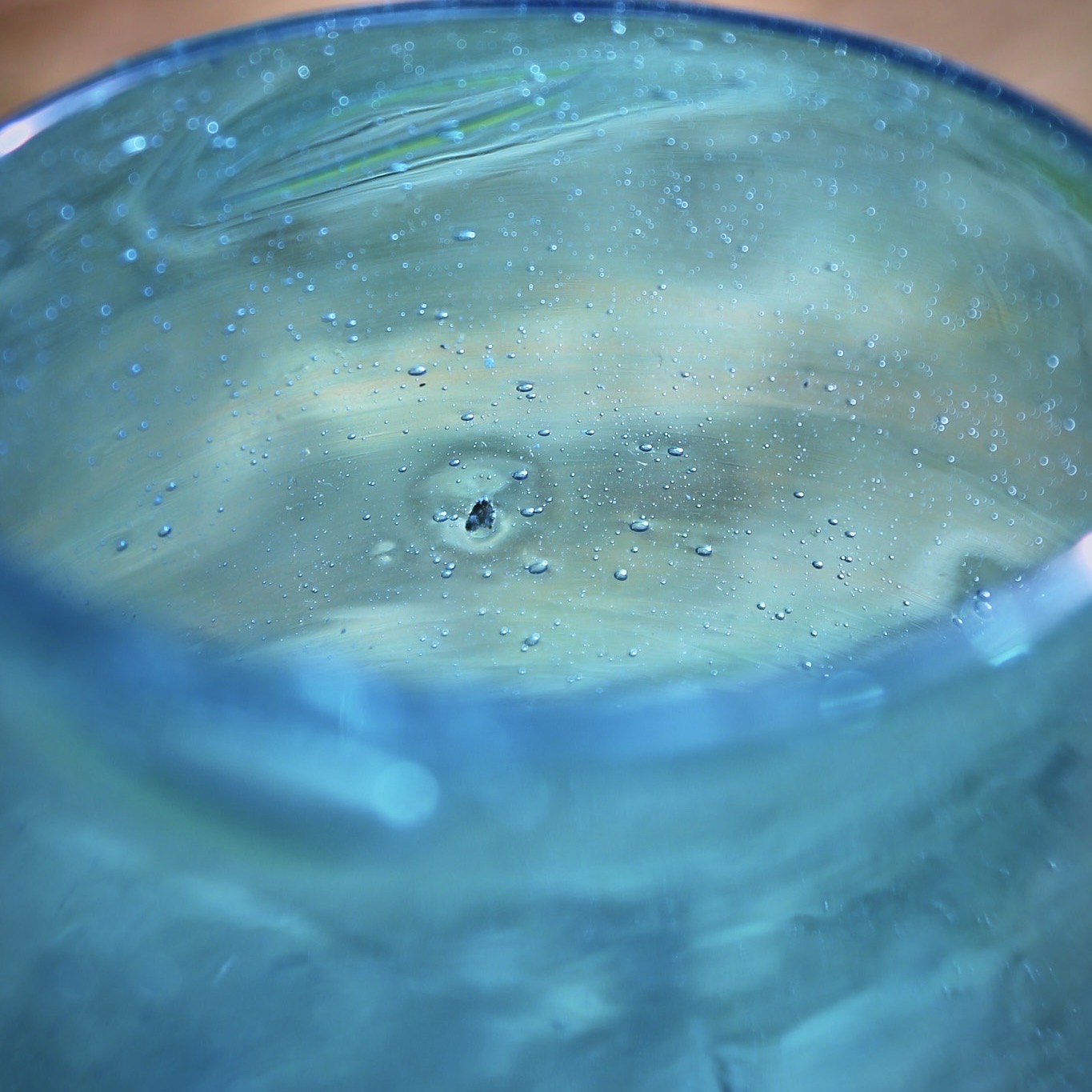 Verre Palantir turquoise Egypte. VerPa3. La Route des Rois. Lifestyle. Verre soufflé Egypte 